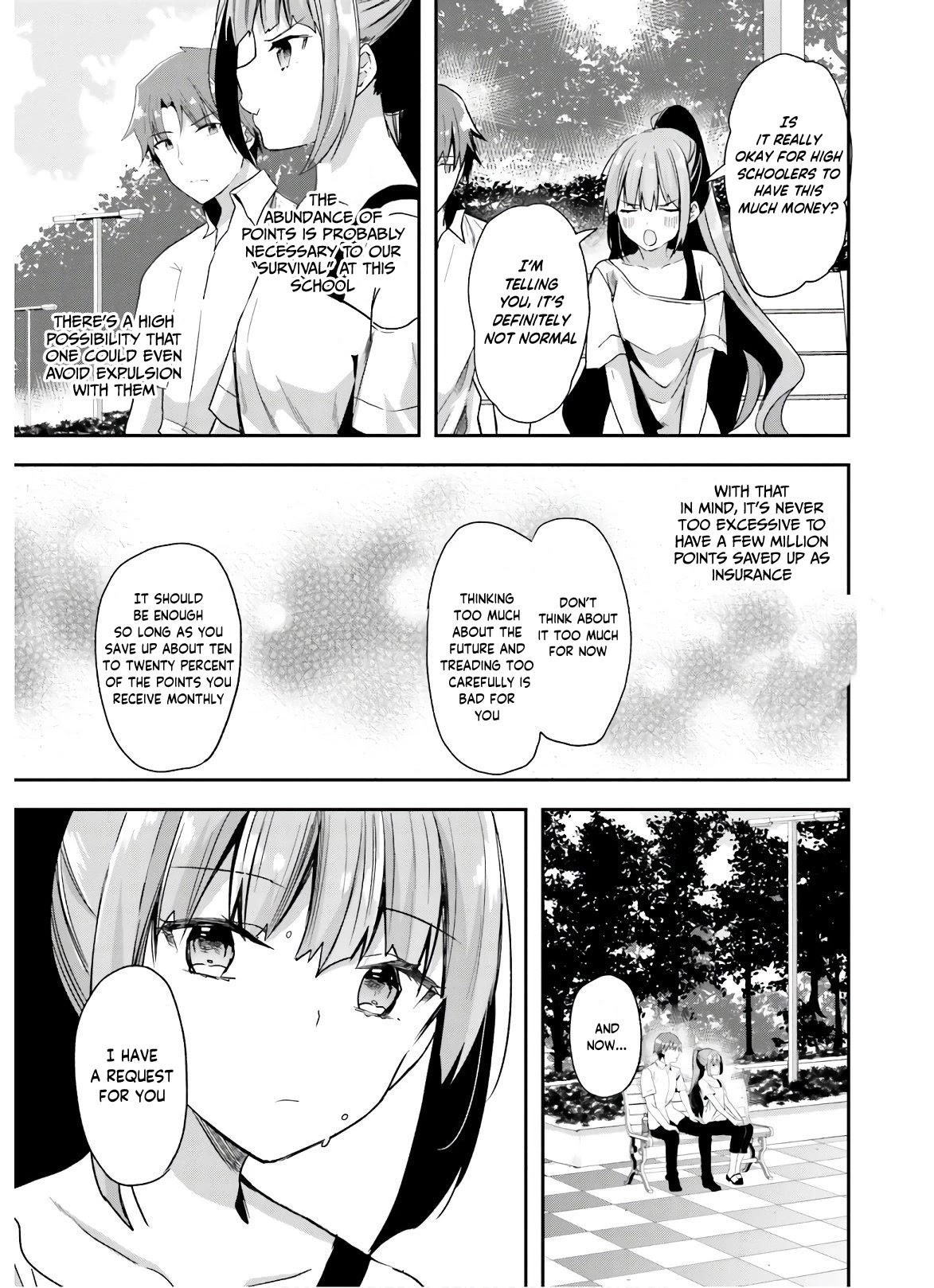 Youkoso Jitsuryoku Shijou Shugi no Kyoushitsu e Chapter 52 page 8 - Chapter 52