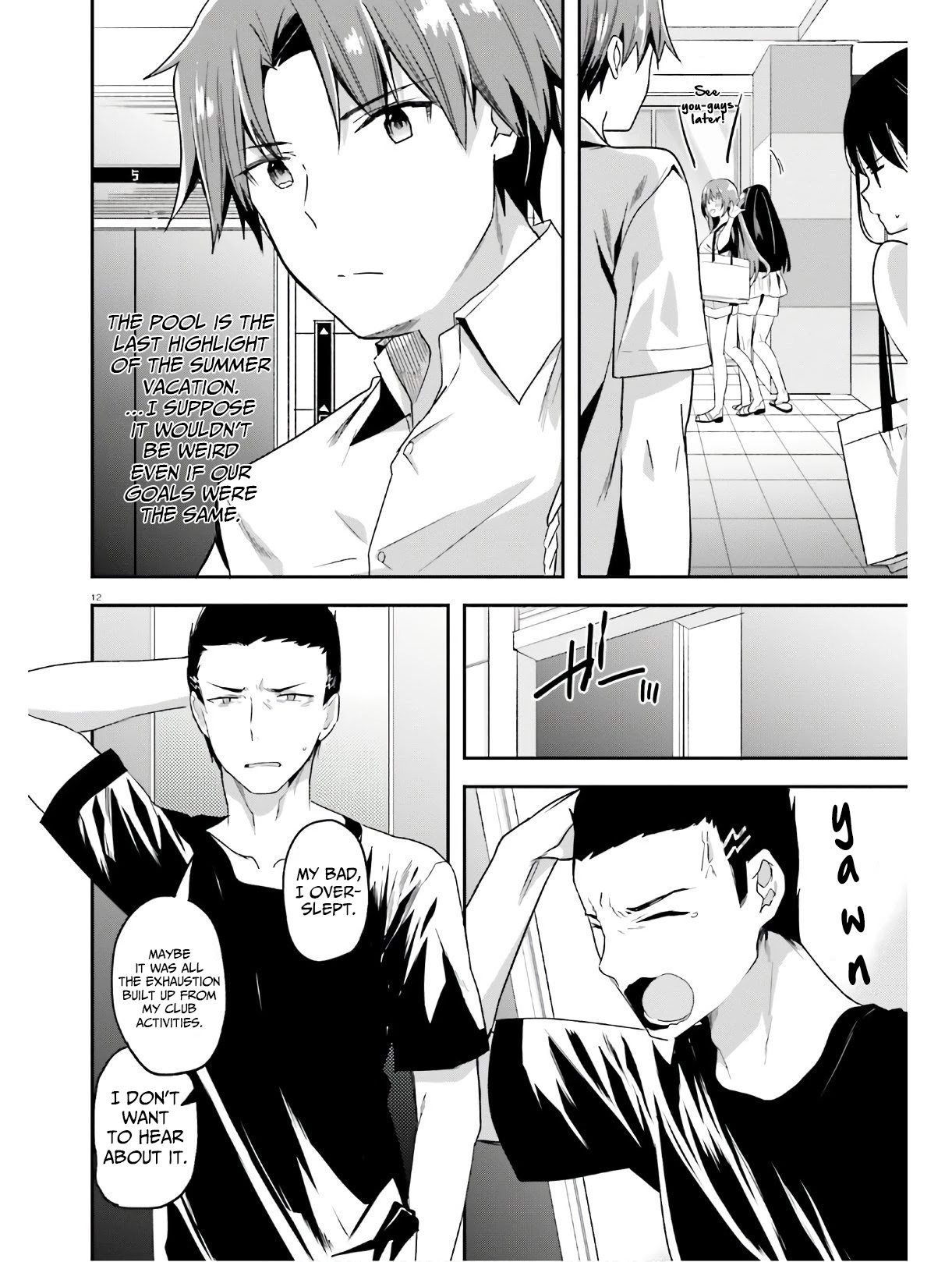 Youkoso Jitsuryoku Shijou Shugi no Kyoushitsu e Chapter 53 page 12 - Chapter 53