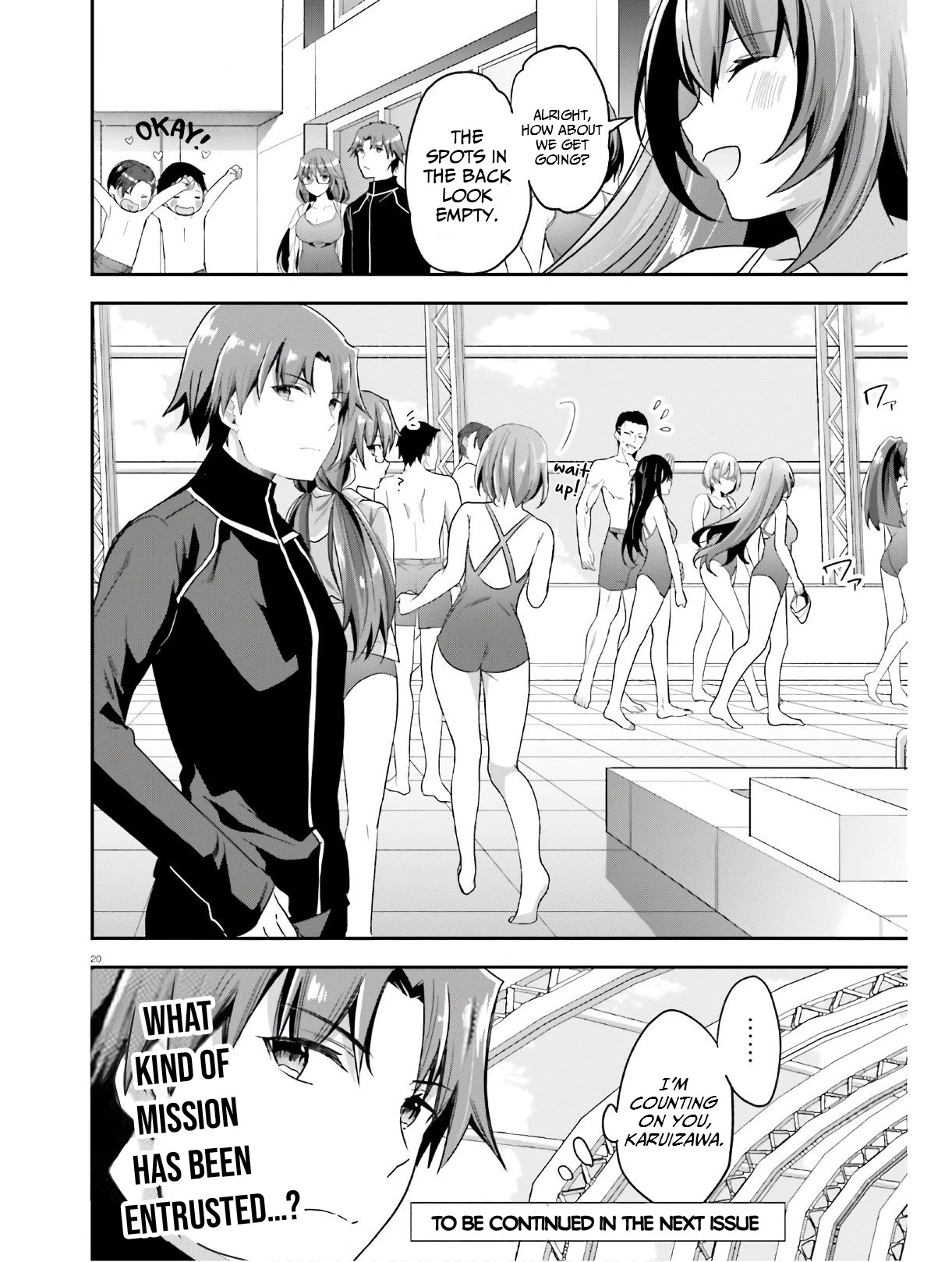 Youkoso Jitsuryoku Shijou Shugi no Kyoushitsu e Chapter 53 page 20 - Chapter 53