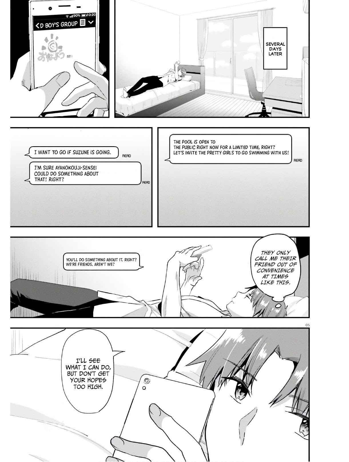 Youkoso Jitsuryoku Shijou Shugi no Kyoushitsu e Chapter 53 page 5 - Chapter 53