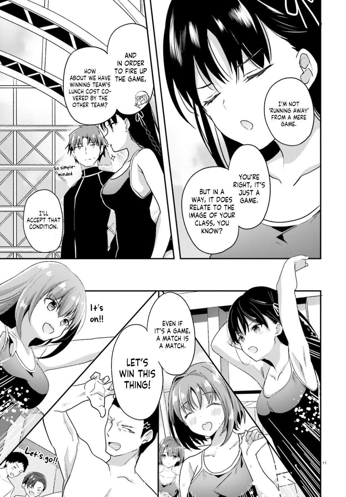 Youkoso Jitsuryoku Shijou Shugi no Kyoushitsu e Chapter 54 page 12 - Chapter 54: Room 54