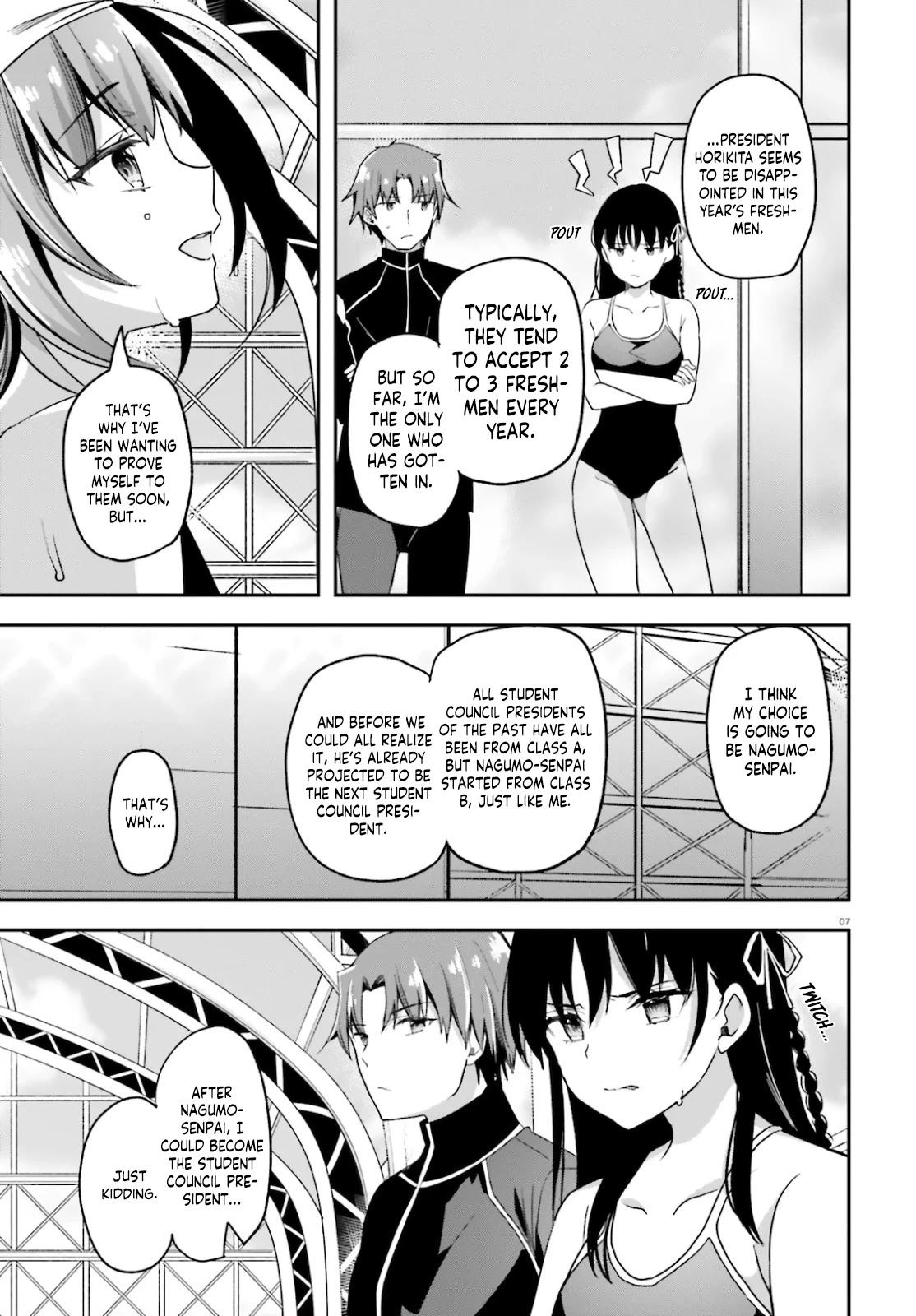 Youkoso Jitsuryoku Shijou Shugi no Kyoushitsu e Chapter 54 page 8 - Chapter 54: Room 54