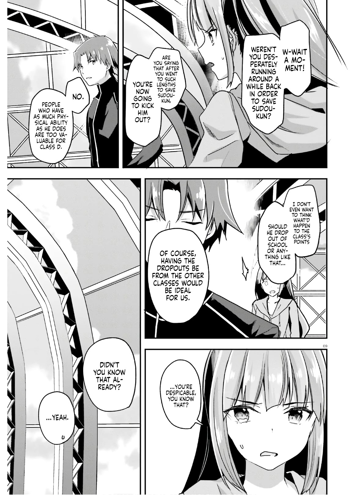Youkoso Jitsuryoku Shijou Shugi no Kyoushitsu e Chapter 55 page 10 - Chapter 55: Room 55