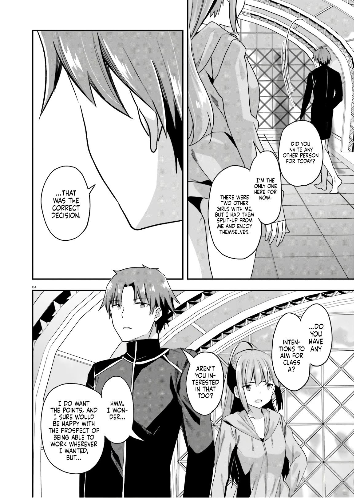 Youkoso Jitsuryoku Shijou Shugi no Kyoushitsu e Chapter 55 page 5 - Chapter 55: Room 55