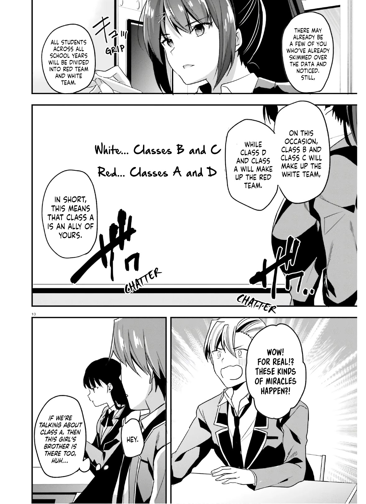 Youkoso Jitsuryoku Shijou Shugi no Kyoushitsu e Chapter 56 page 11 - Chapter 56: Room 56