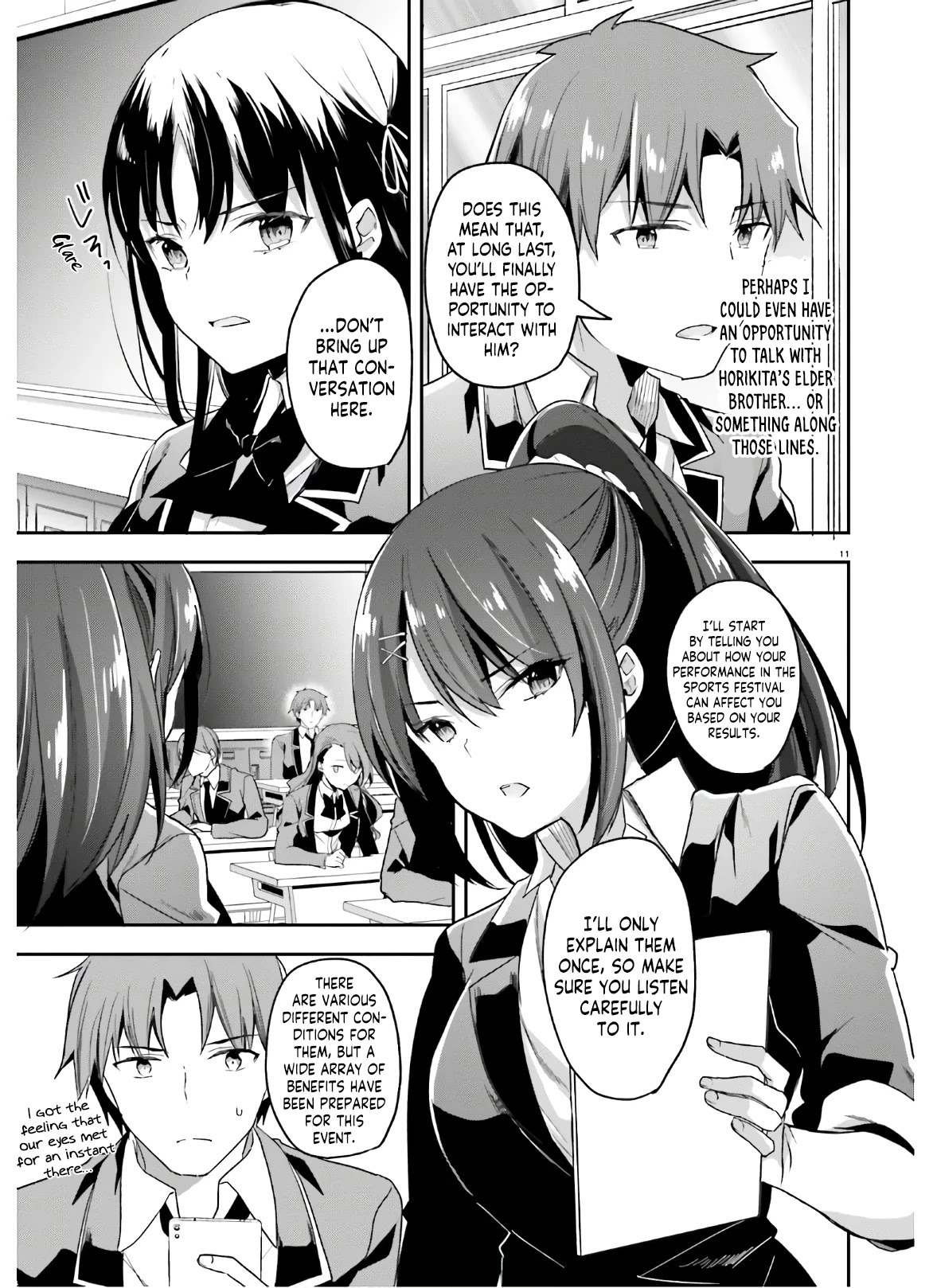 Youkoso Jitsuryoku Shijou Shugi no Kyoushitsu e Chapter 56 page 12 - Chapter 56: Room 56