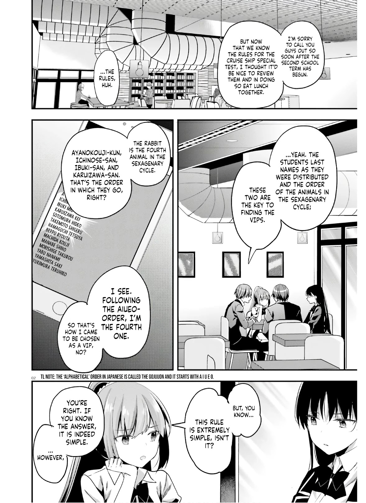Youkoso Jitsuryoku Shijou Shugi no Kyoushitsu e Chapter 56 page 3 - Chapter 56: Room 56