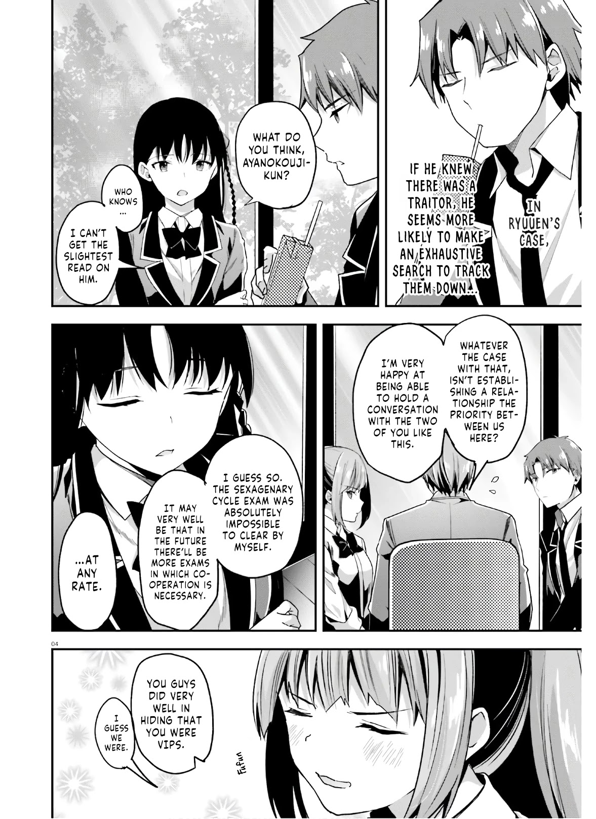 Youkoso Jitsuryoku Shijou Shugi no Kyoushitsu e Chapter 56 page 5 - Chapter 56: Room 56