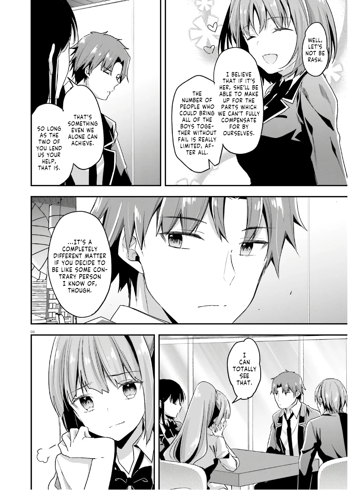 Youkoso Jitsuryoku Shijou Shugi no Kyoushitsu e Chapter 56 page 7 - Chapter 56: Room 56
