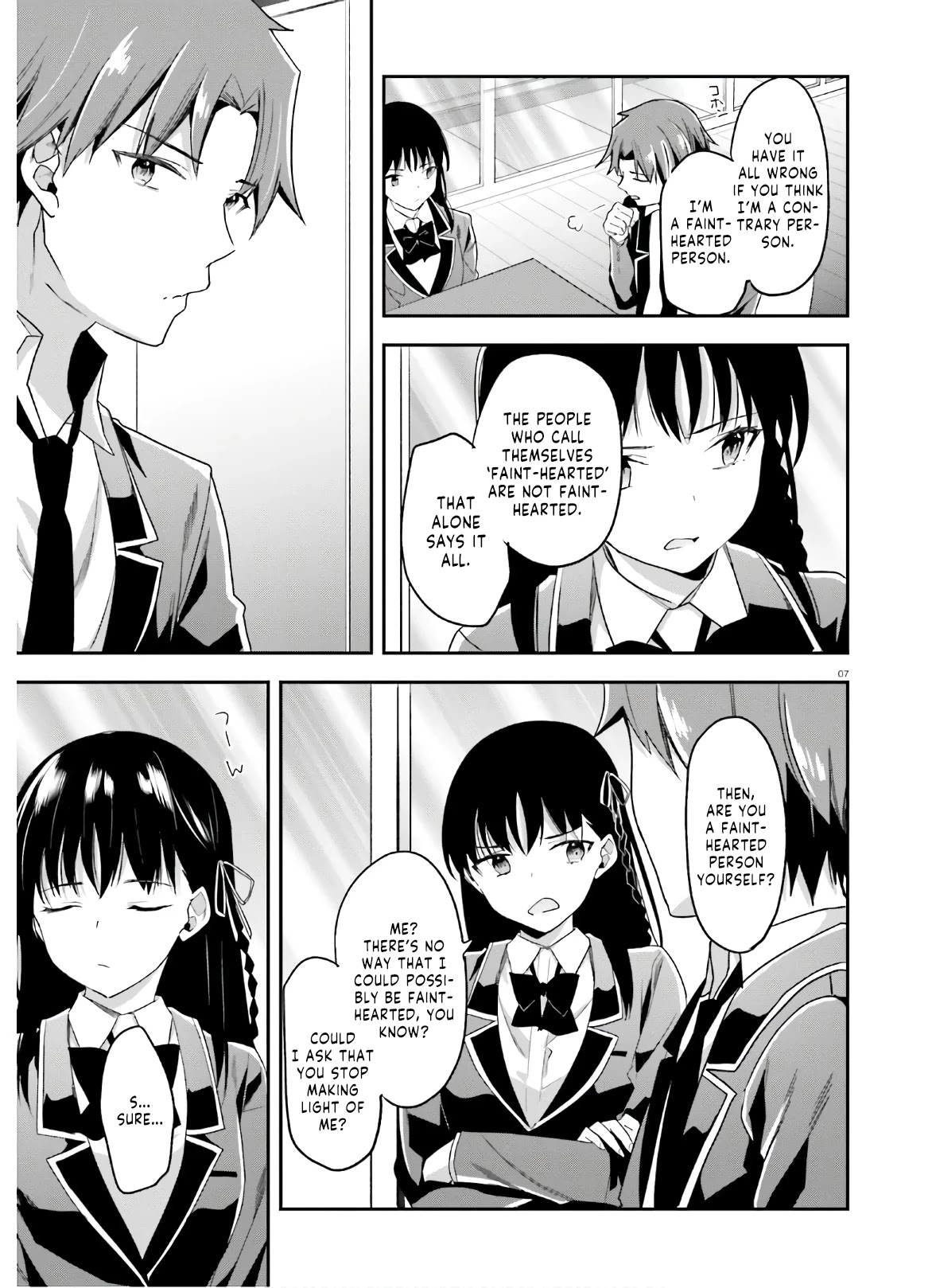 Youkoso Jitsuryoku Shijou Shugi no Kyoushitsu e Chapter 56 page 8 - Chapter 56: Room 56