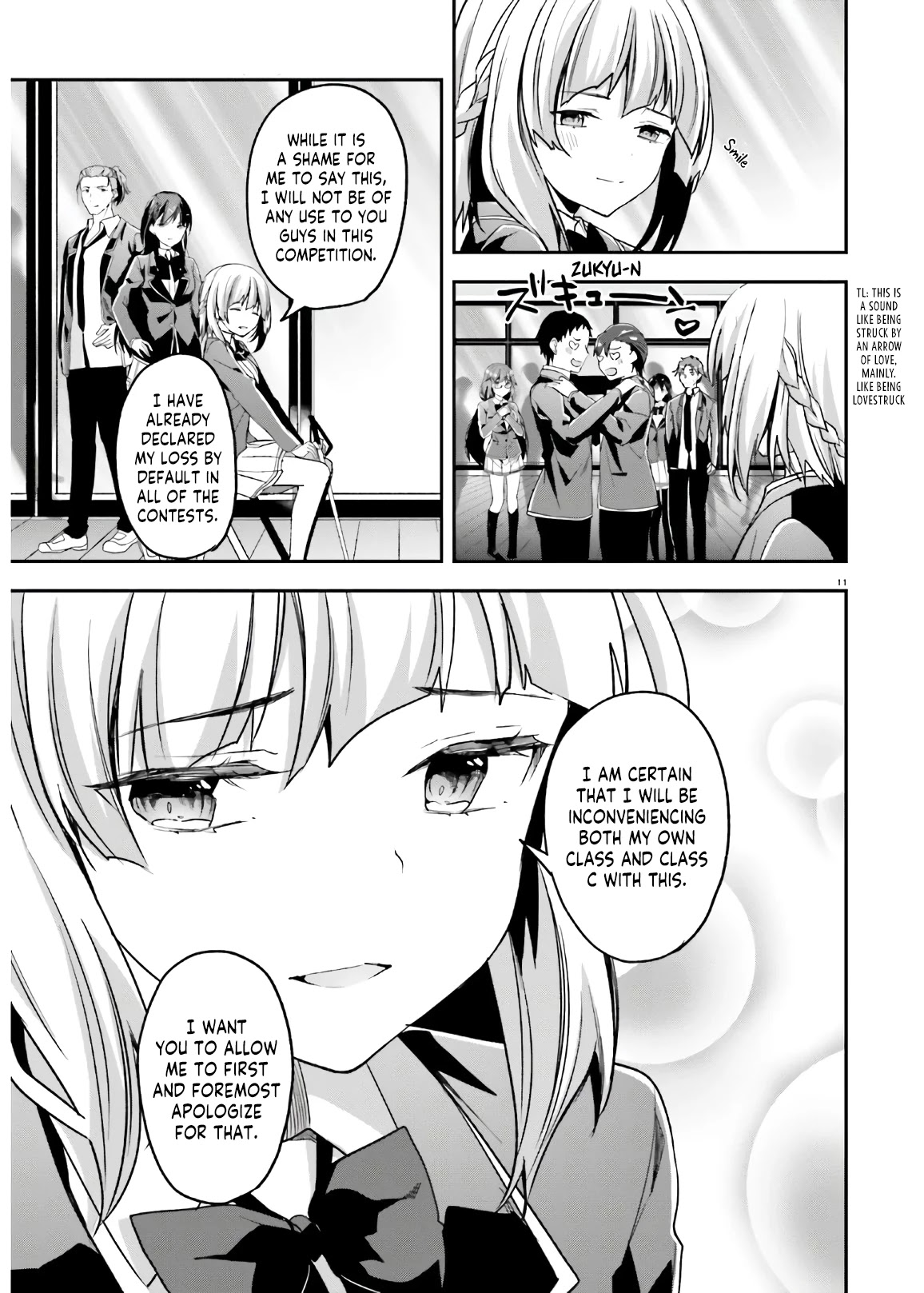 Youkoso Jitsuryoku Shijou Shugi no Kyoushitsu e Chapter 57 page 12 - Chapter 57: Room 57