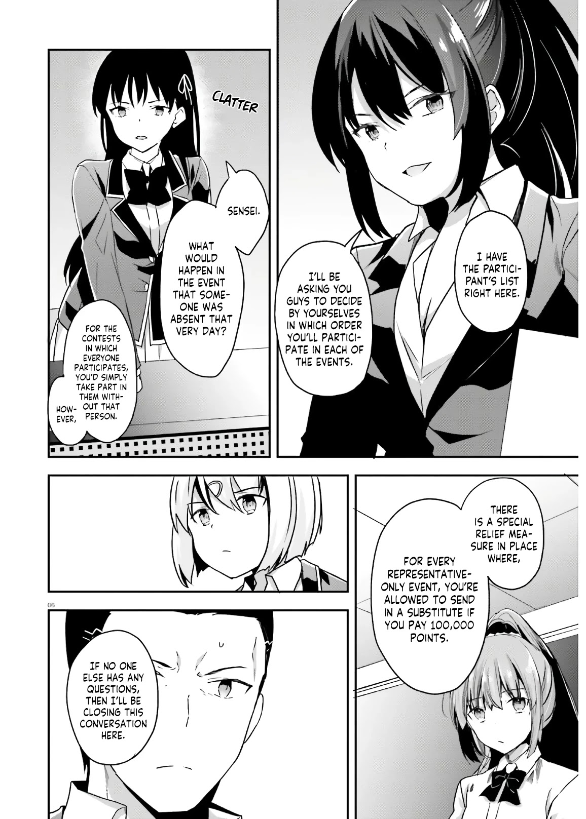 Youkoso Jitsuryoku Shijou Shugi no Kyoushitsu e Chapter 57 page 7 - Chapter 57: Room 57