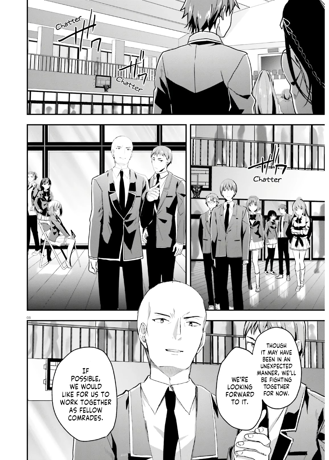 Youkoso Jitsuryoku Shijou Shugi no Kyoushitsu e Chapter 57 page 9 - Chapter 57: Room 57