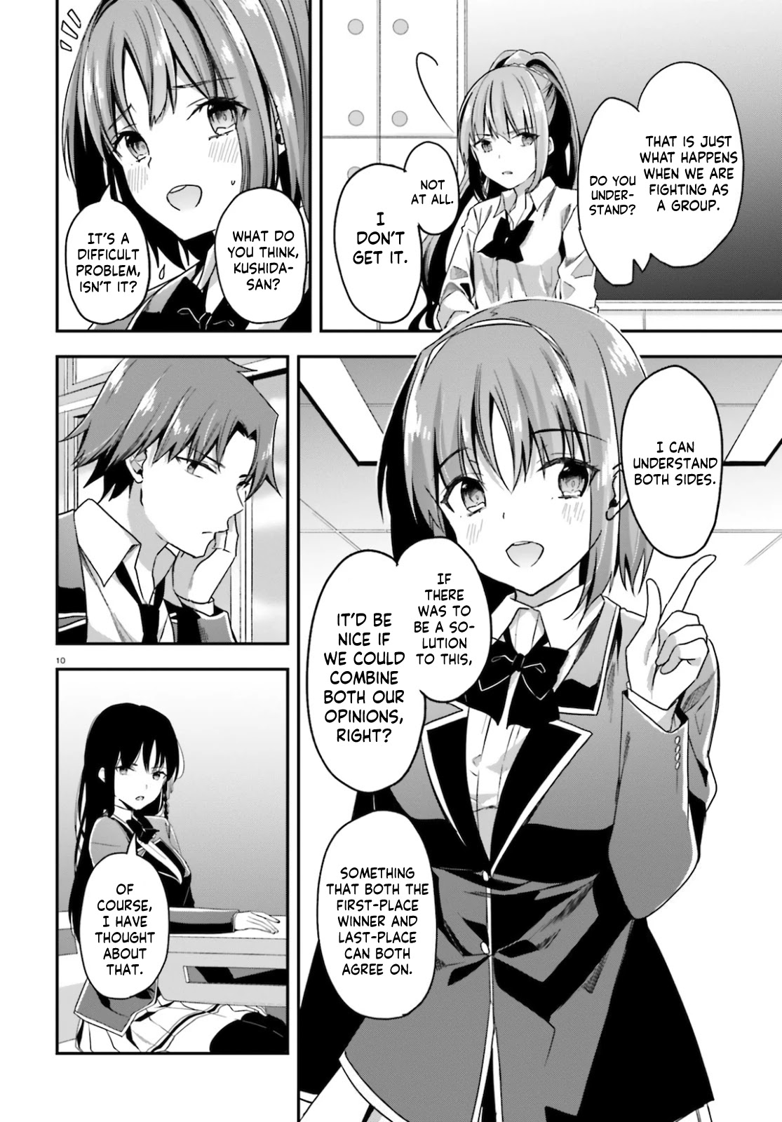 Youkoso Jitsuryoku Shijou Shugi no Kyoushitsu e Chapter 58 page 11 - Chapter 58: Room 58