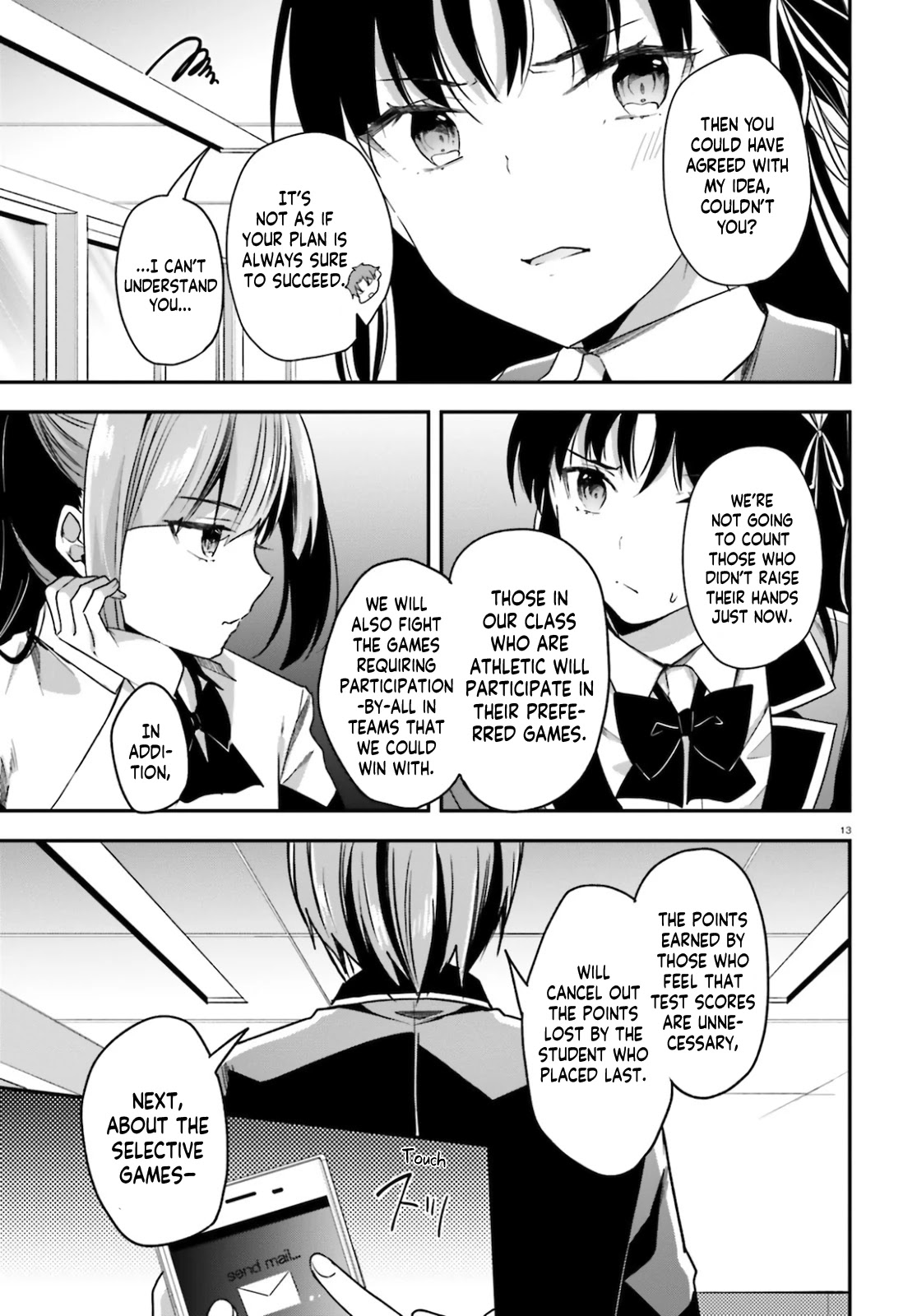 Youkoso Jitsuryoku Shijou Shugi no Kyoushitsu e Chapter 58 page 14 - Chapter 58: Room 58
