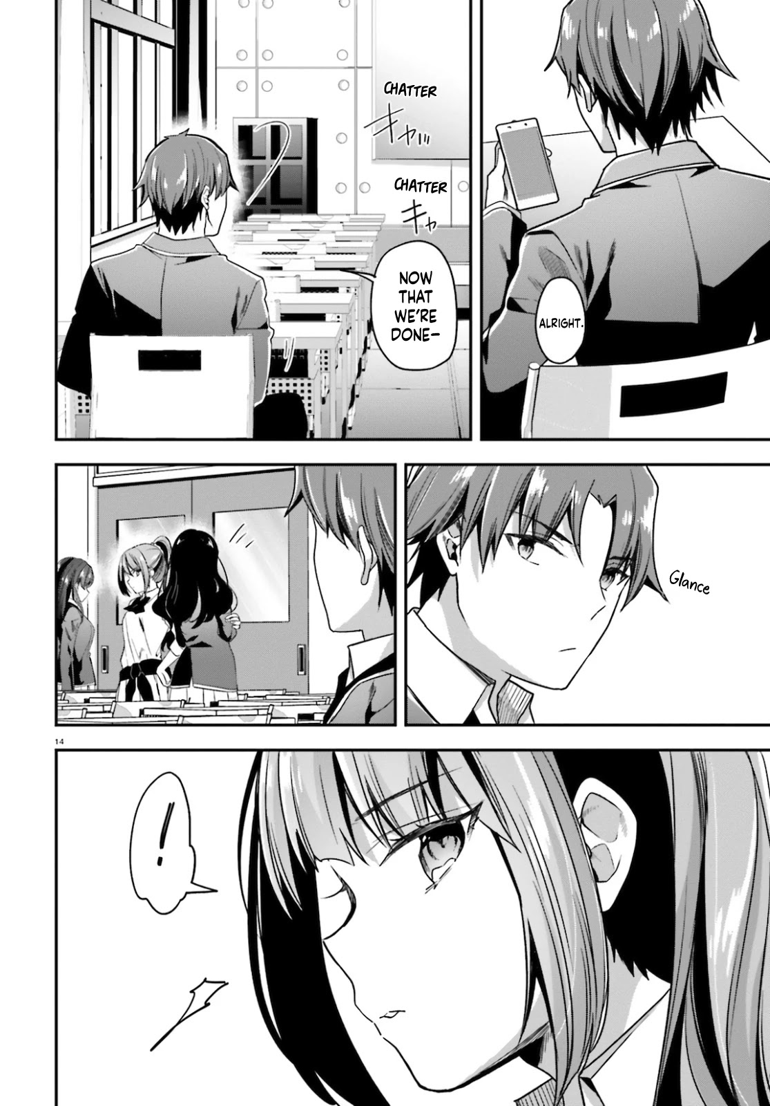 Youkoso Jitsuryoku Shijou Shugi no Kyoushitsu e Chapter 58 page 15 - Chapter 58: Room 58