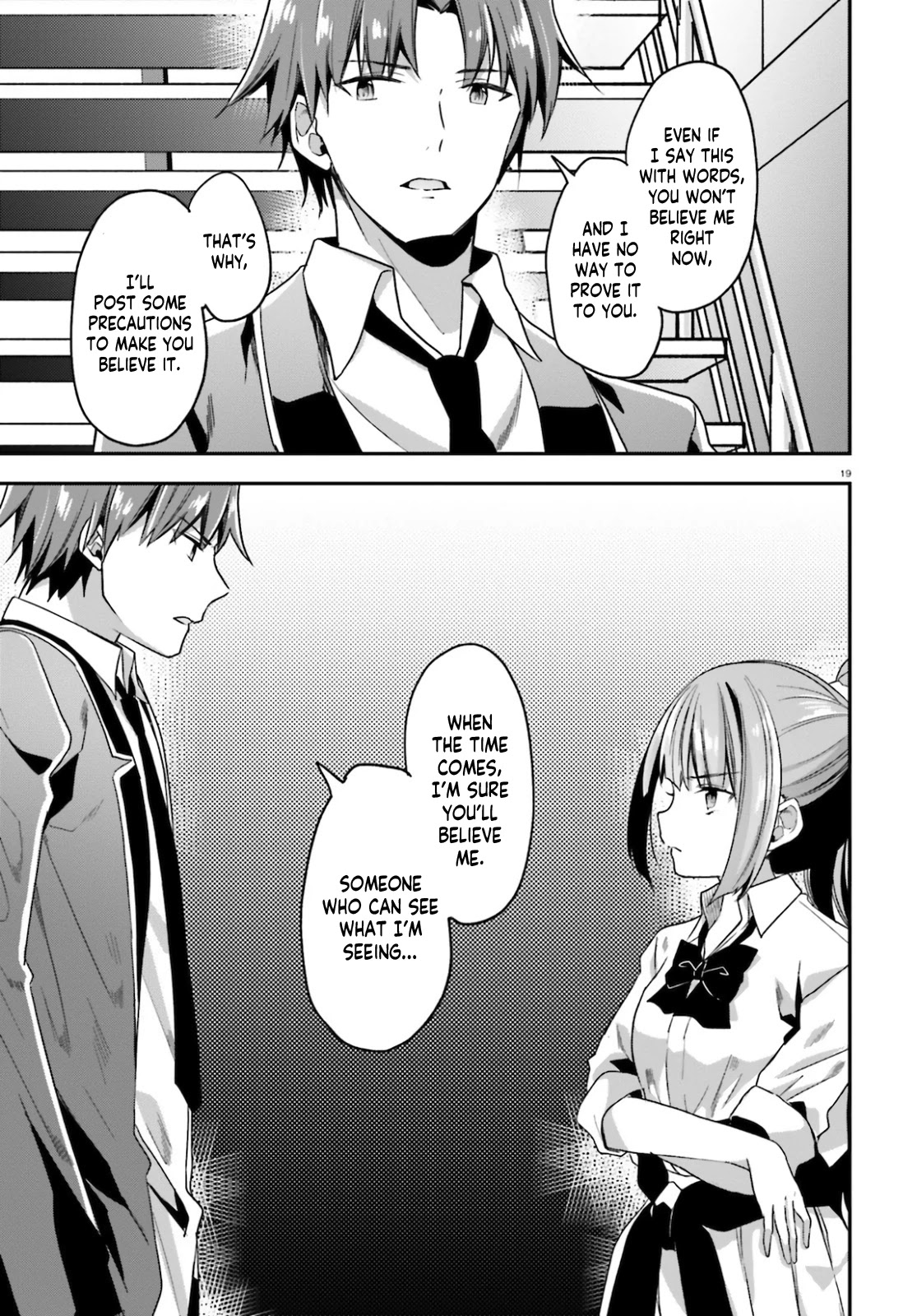 Youkoso Jitsuryoku Shijou Shugi no Kyoushitsu e Chapter 58 page 20 - Chapter 58: Room 58