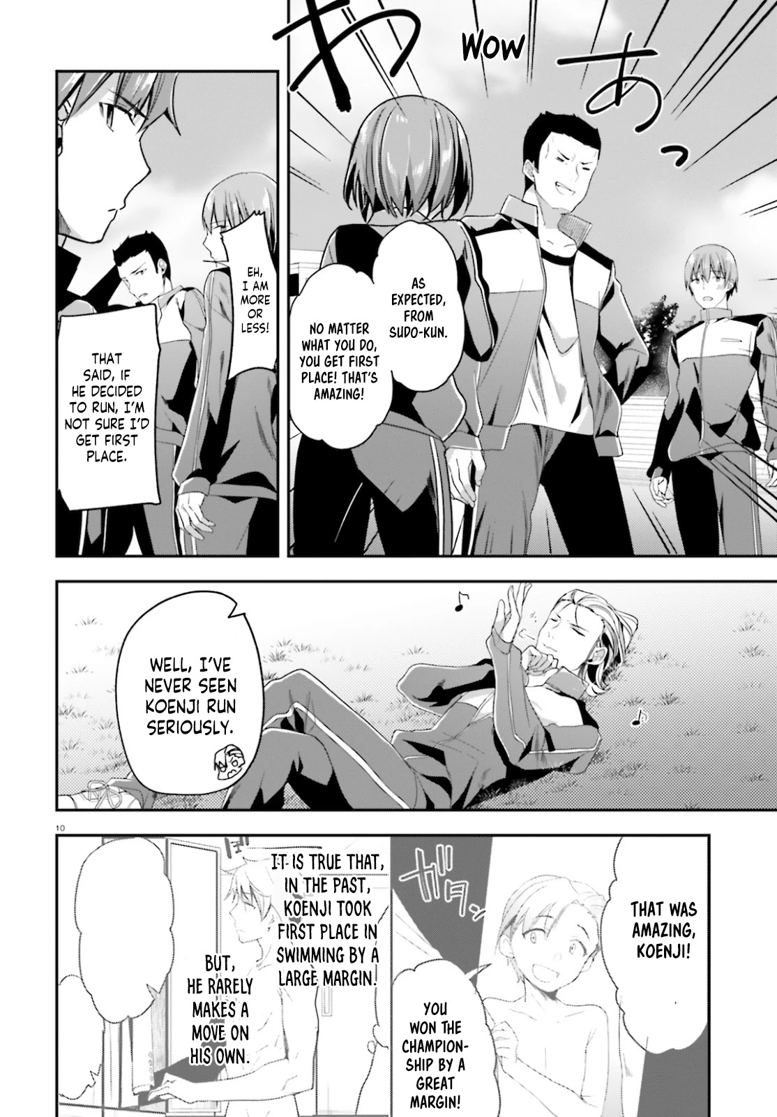 Youkoso Jitsuryoku Shijou Shugi no Kyoushitsu e Chapter 59 page 11 - Chapter 59: Room 59