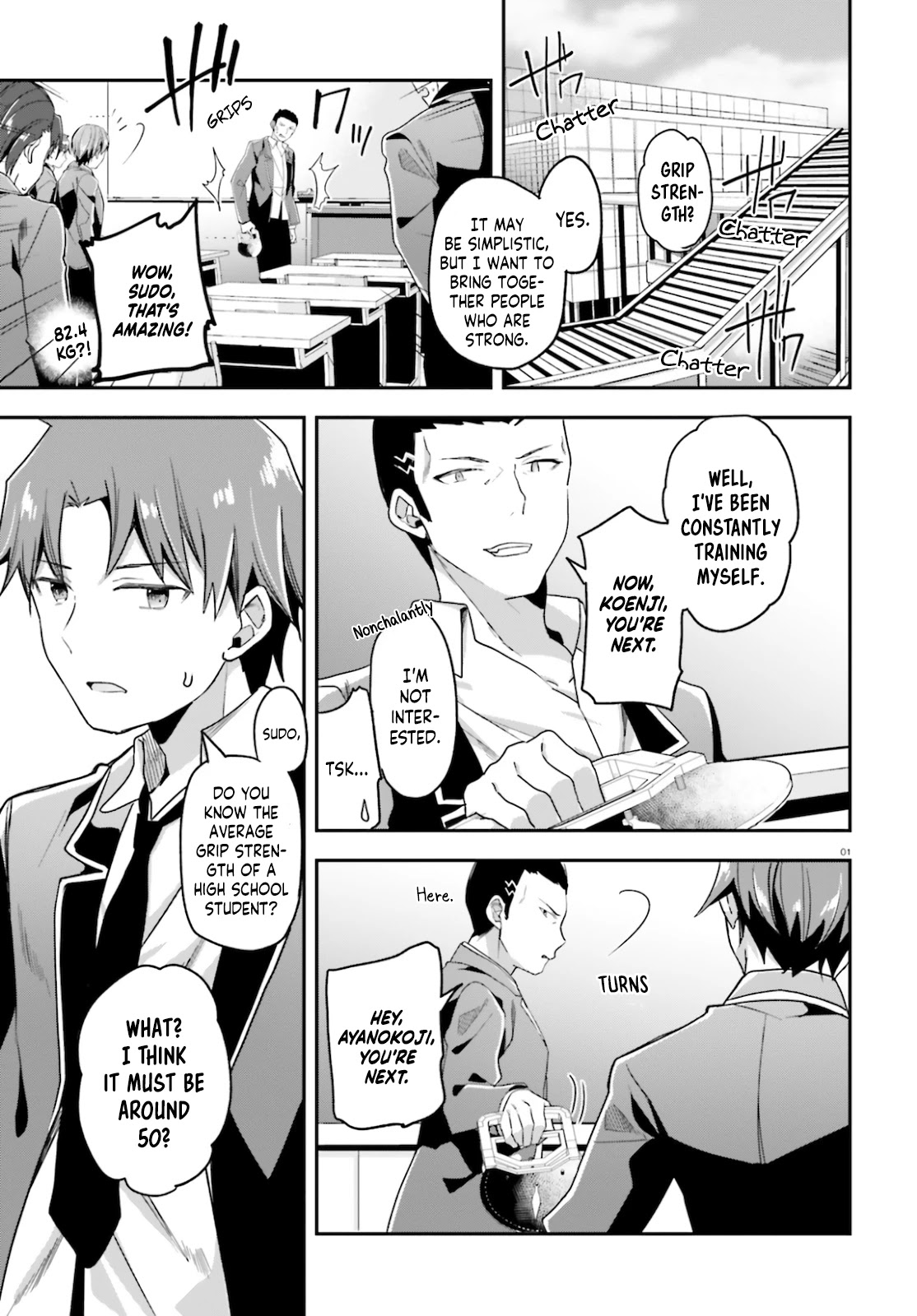 Youkoso Jitsuryoku Shijou Shugi no Kyoushitsu e Chapter 59 page 2 - Chapter 59: Room 59