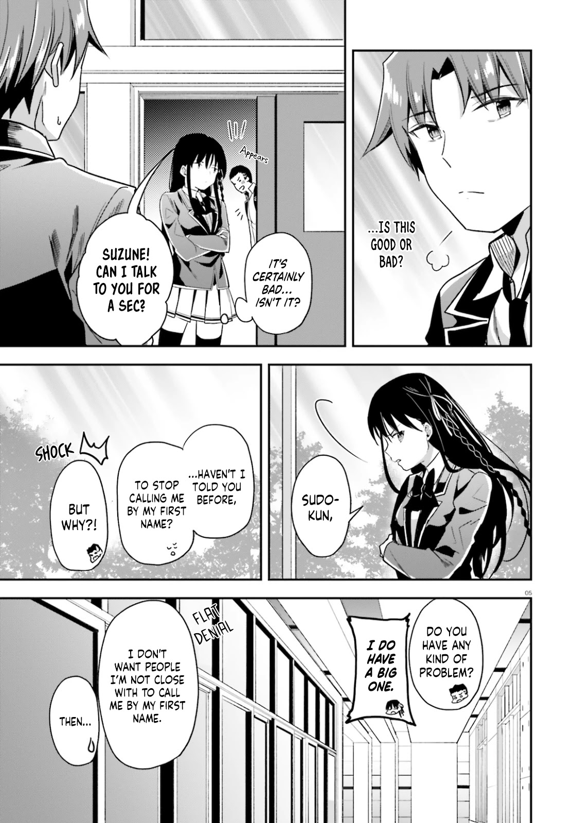 Youkoso Jitsuryoku Shijou Shugi no Kyoushitsu e Chapter 59 page 6 - Chapter 59: Room 59