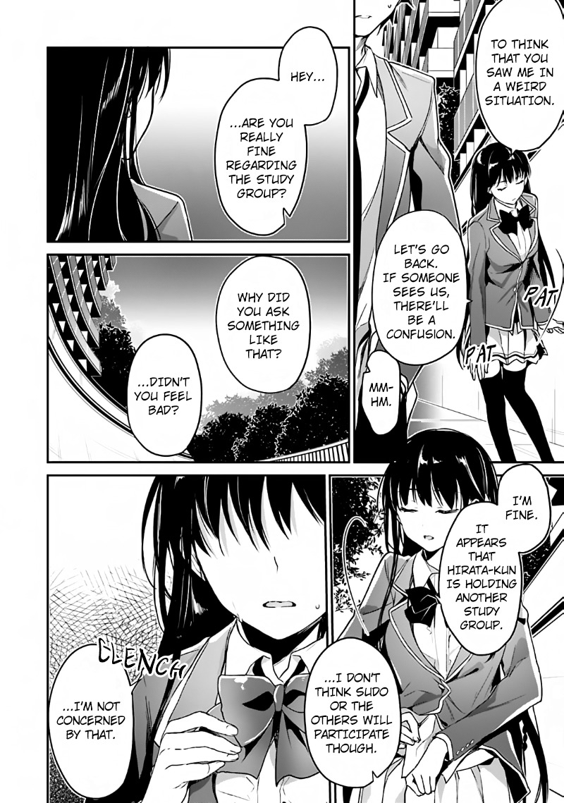 Youkoso Jitsuryoku Shijou Shugi no Kyoushitsu e Chapter 6 page 20 - Chapter 6: Room 6
