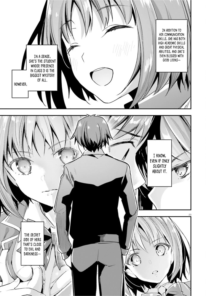Youkoso Jitsuryoku Shijou Shugi no Kyoushitsu e Chapter 60 page 24 - Chapter 60: Room 60
