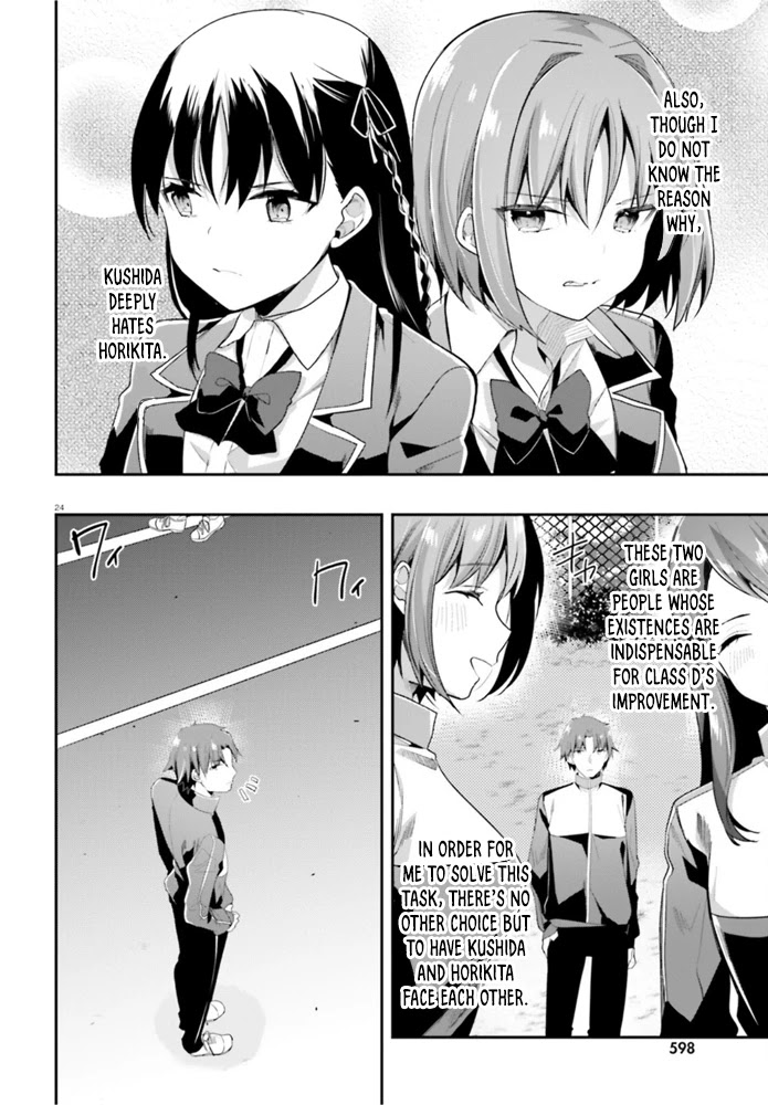 Youkoso Jitsuryoku Shijou Shugi no Kyoushitsu e Chapter 60 page 25 - Chapter 60: Room 60