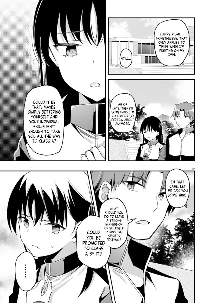 Youkoso Jitsuryoku Shijou Shugi no Kyoushitsu e Chapter 60 page 8 - Chapter 60: Room 60