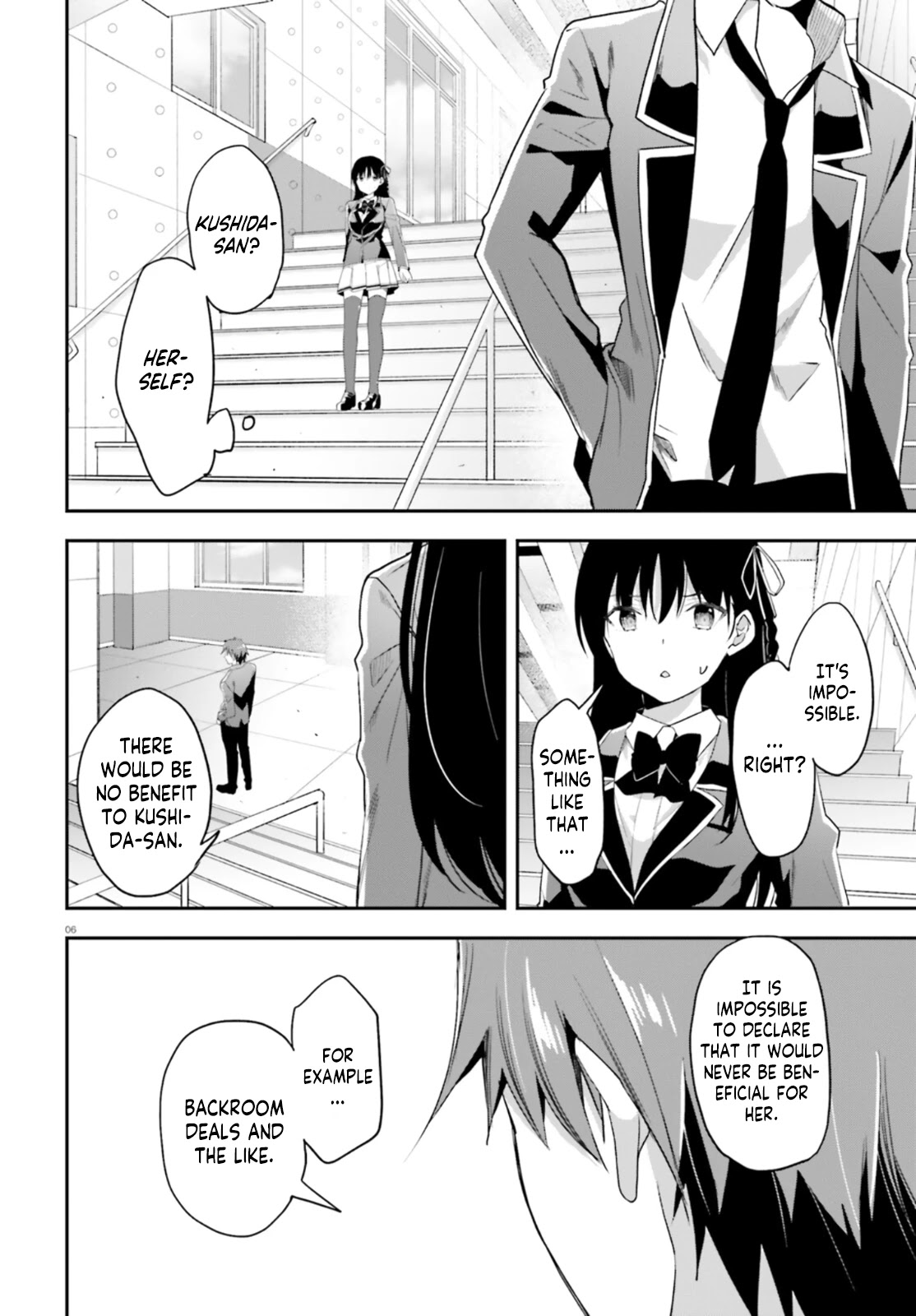 Youkoso Jitsuryoku Shijou Shugi no Kyoushitsu e Chapter 61 page 5 - Chapter 61: Room 61