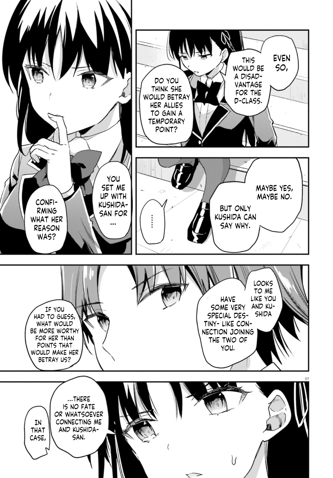 Youkoso Jitsuryoku Shijou Shugi no Kyoushitsu e Chapter 61 page 6 - Chapter 61: Room 61