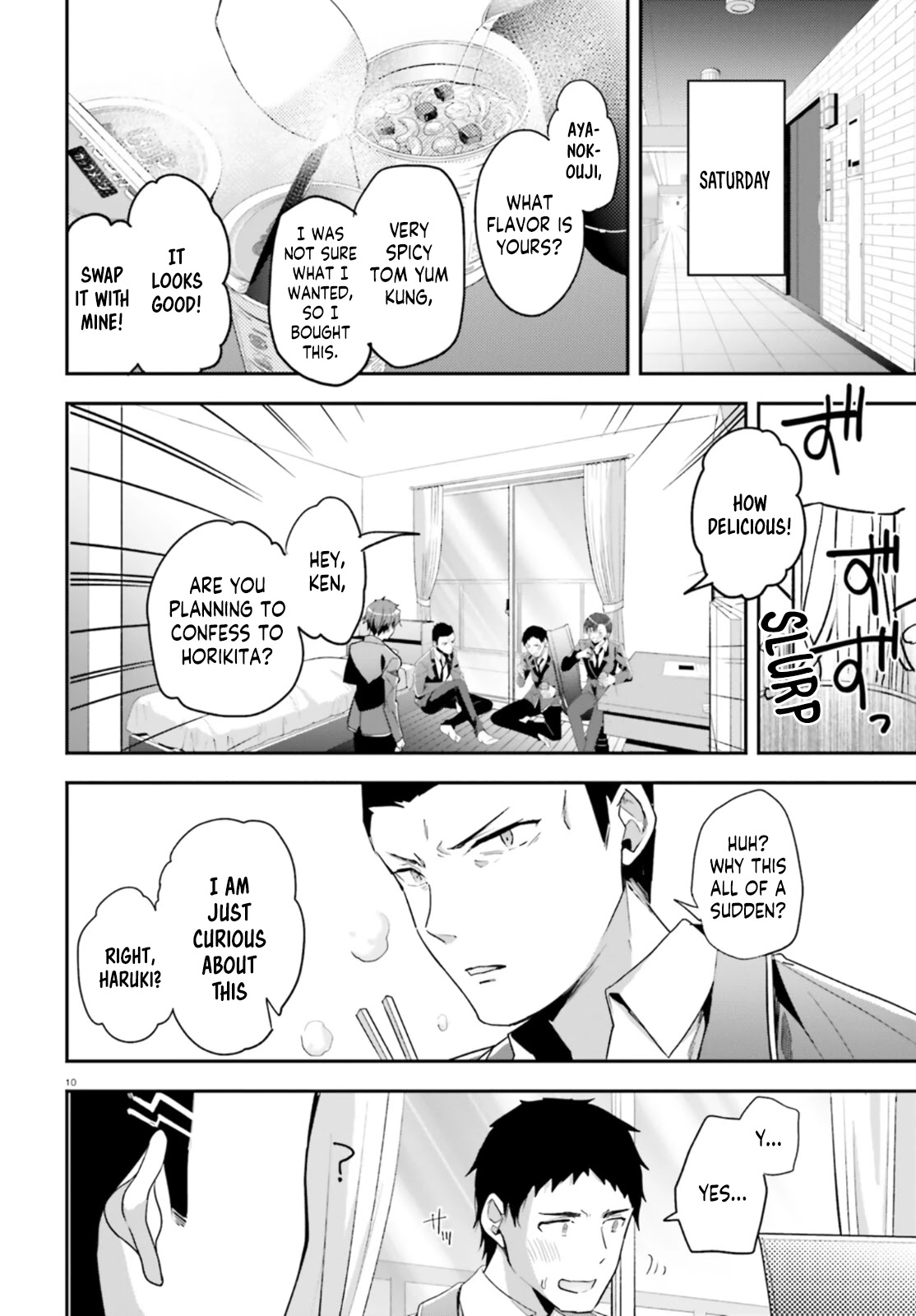 Youkoso Jitsuryoku Shijou Shugi no Kyoushitsu e Chapter 61 page 9 - Chapter 61: Room 61