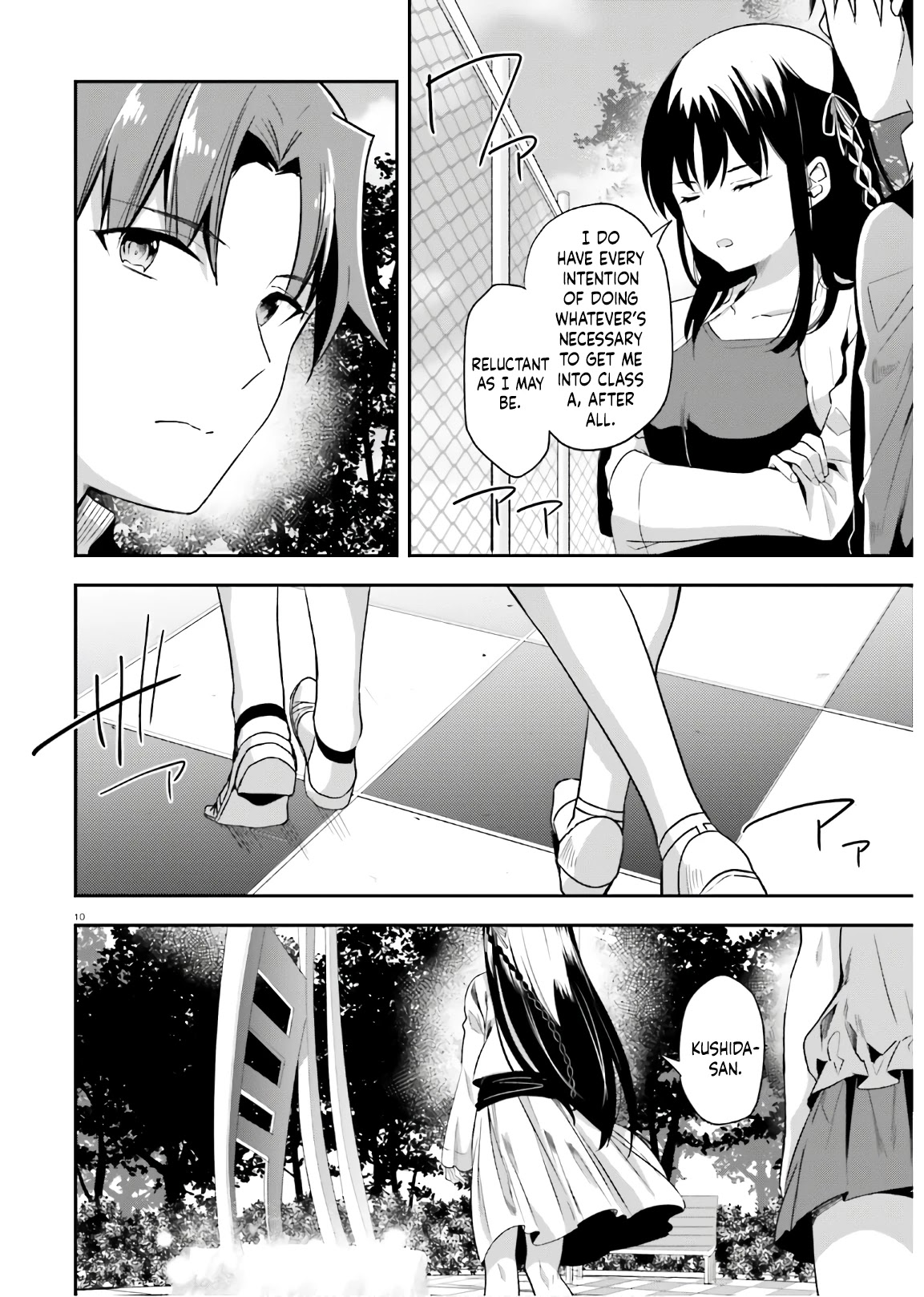 Youkoso Jitsuryoku Shijou Shugi no Kyoushitsu e Chapter 62 page 11 - Chapter 62: Room 62