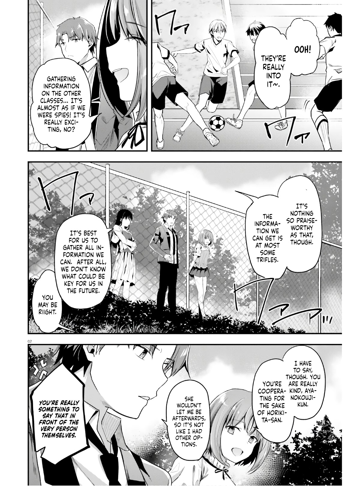 Youkoso Jitsuryoku Shijou Shugi no Kyoushitsu e Chapter 62 page 3 - Chapter 62: Room 62