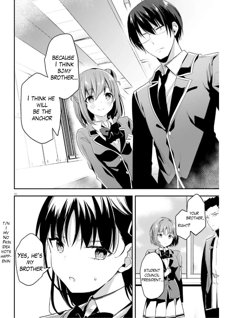 Youkoso Jitsuryoku Shijou Shugi no Kyoushitsu e Chapter 63 page 10 - Chapter 63: Room 63