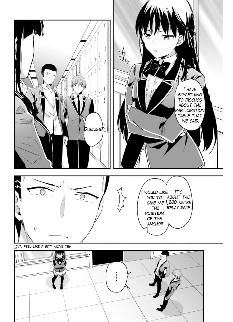 Youkoso Jitsuryoku Shijou Shugi no Kyoushitsu e Chapter 63 page 6 - Chapter 63: Room 63