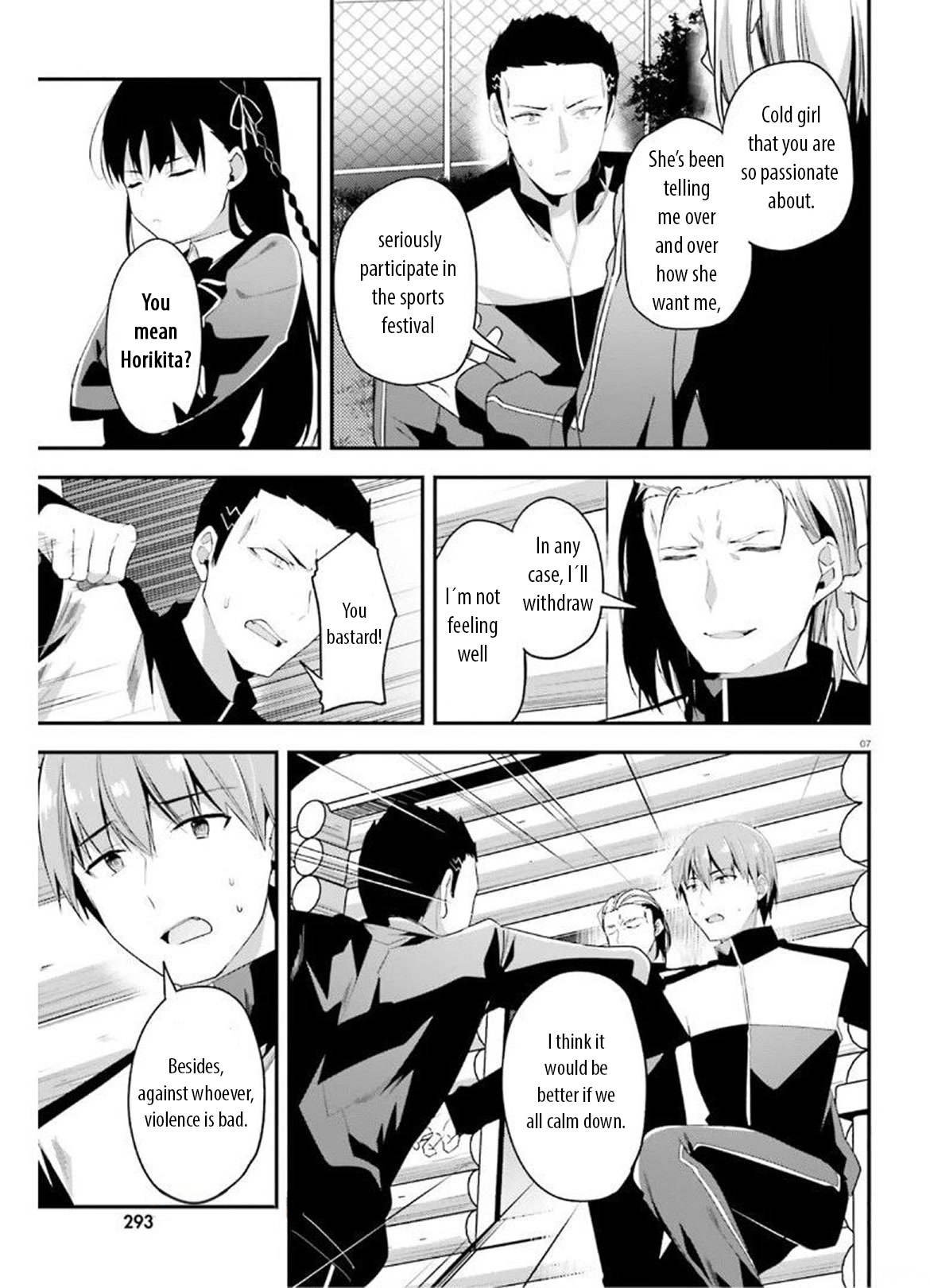 Youkoso Jitsuryoku Shijou Shugi no Kyoushitsu e Chapter 64 page 7 - Chapter 64: Room 64