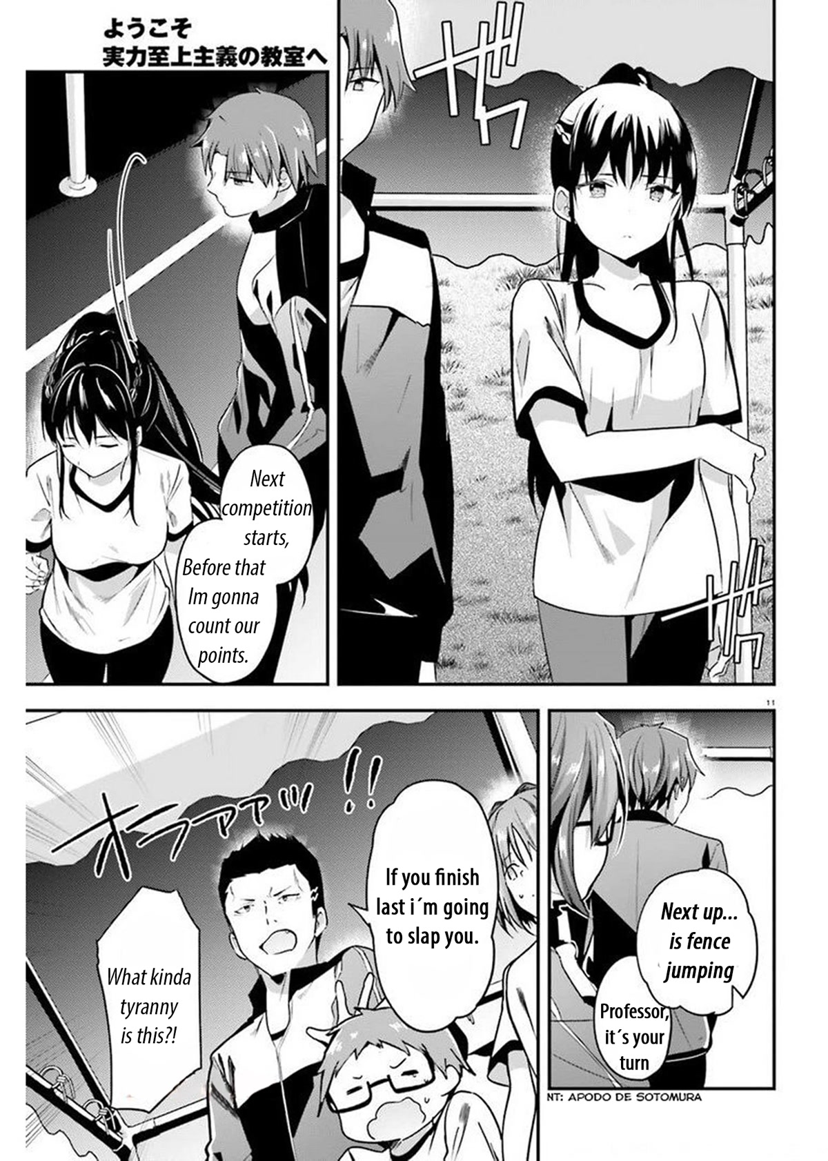 Youkoso Jitsuryoku Shijou Shugi no Kyoushitsu e Chapter 65 page 11 - Chapter 65: Room 65