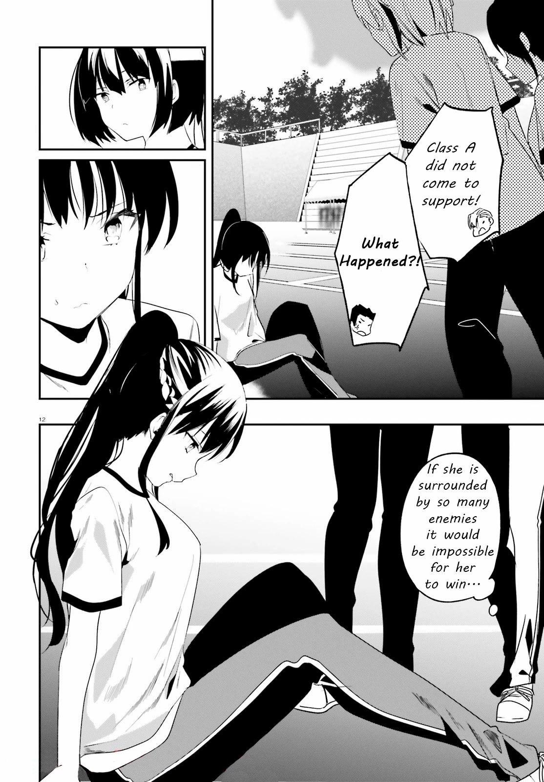 Youkoso Jitsuryoku Shijou Shugi no Kyoushitsu e Chapter 68 page 12 - Chapter 68: Room 68