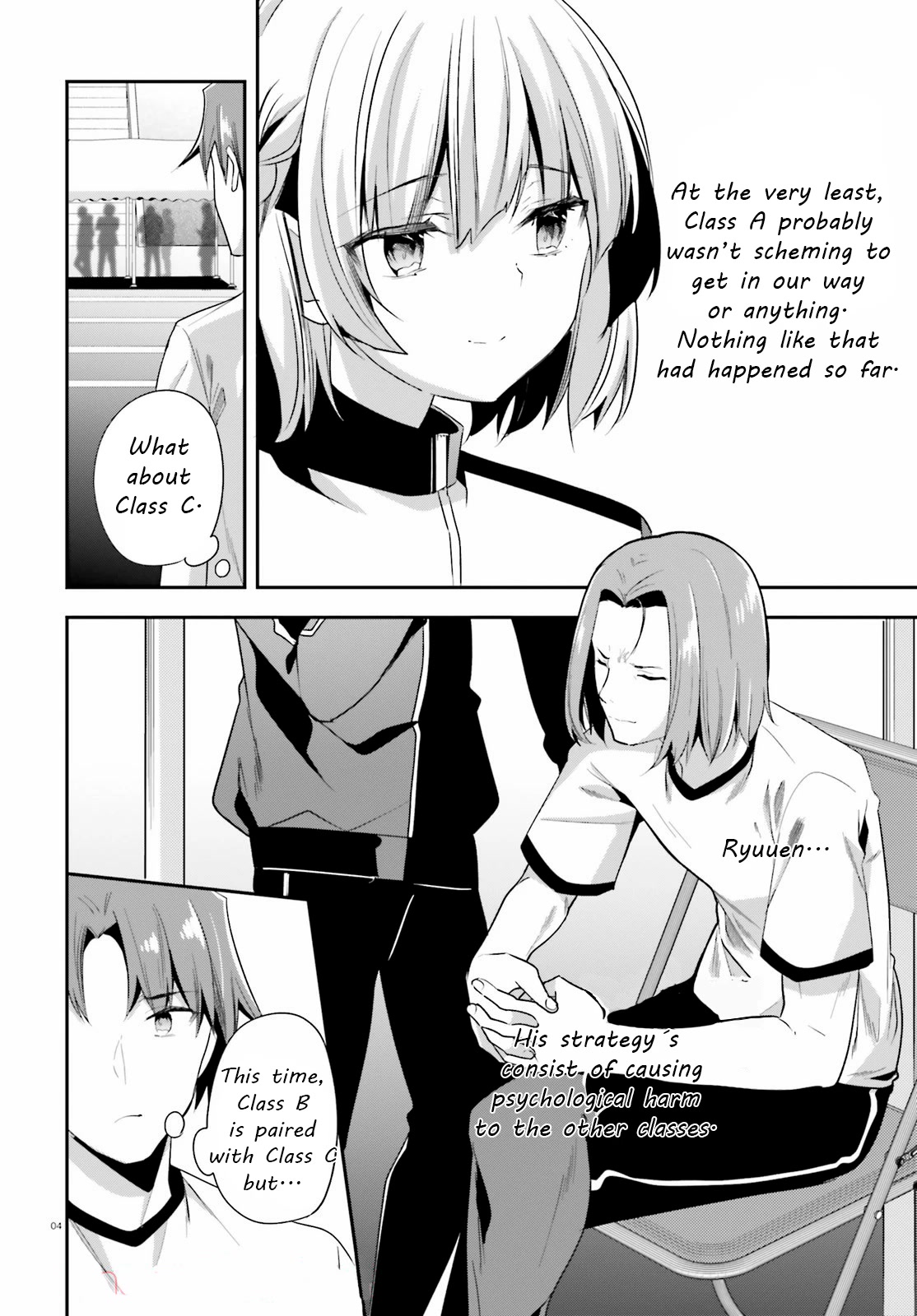 Youkoso Jitsuryoku Shijou Shugi no Kyoushitsu e Chapter 68 page 4 - Chapter 68: Room 68