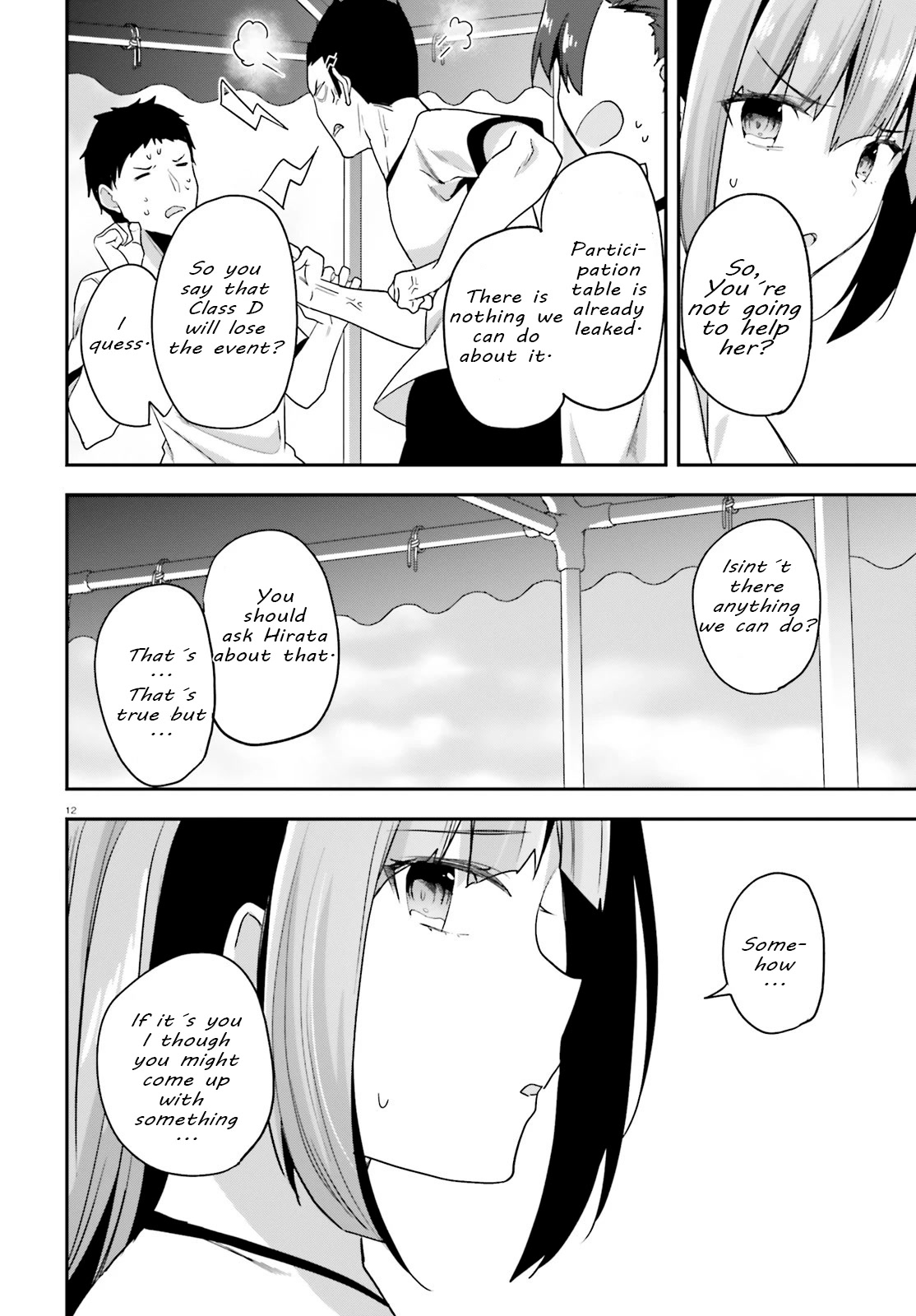 Youkoso Jitsuryoku Shijou Shugi no Kyoushitsu e Chapter 69 page 11 - Chapter 69: Room 69