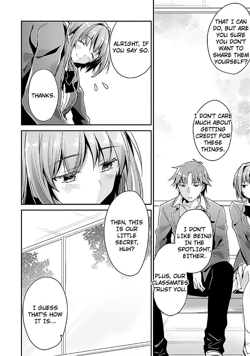 Youkoso Jitsuryoku Shijou Shugi no Kyoushitsu e Chapter 7 page 36 - Chapter 7: Room 7