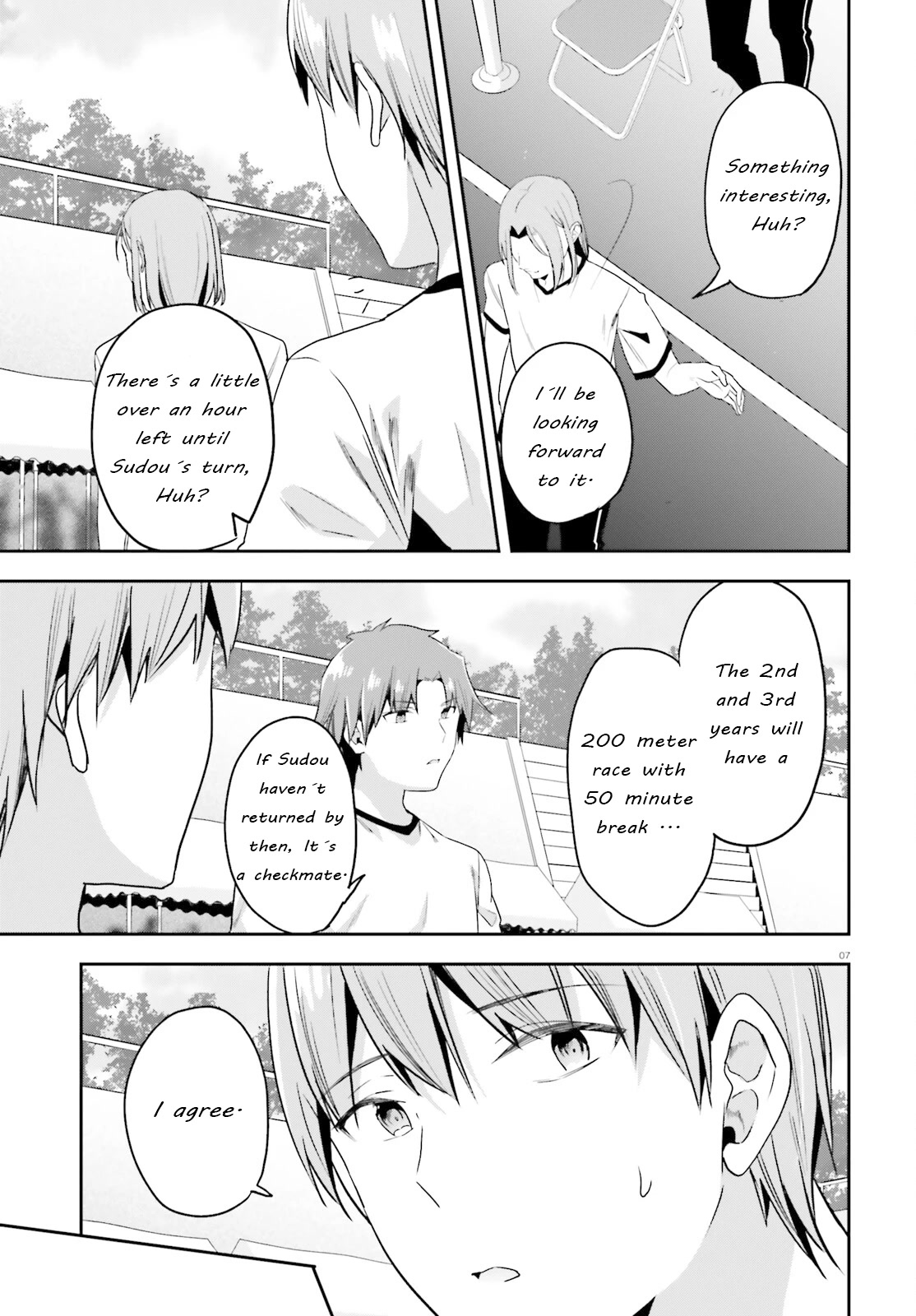 Youkoso Jitsuryoku Shijou Shugi no Kyoushitsu e Chapter 71 page 7 - Chapter 71: Room 71