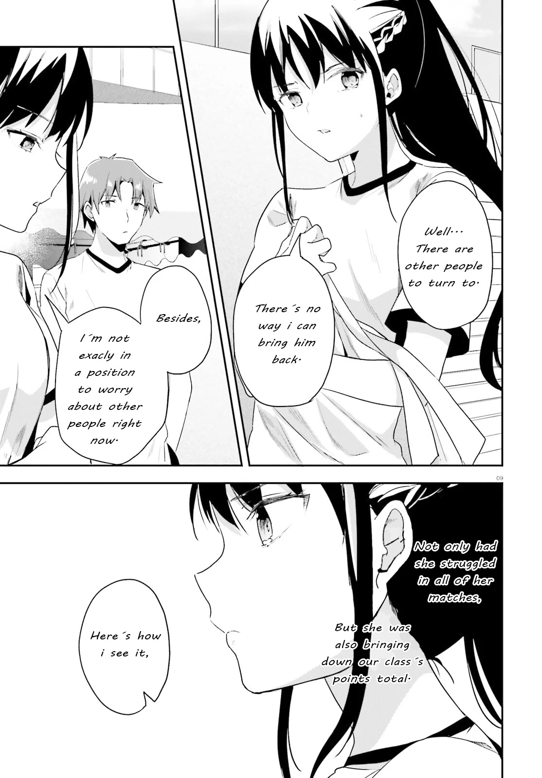 Youkoso Jitsuryoku Shijou Shugi no Kyoushitsu e Chapter 71 page 9 - Chapter 71: Room 71