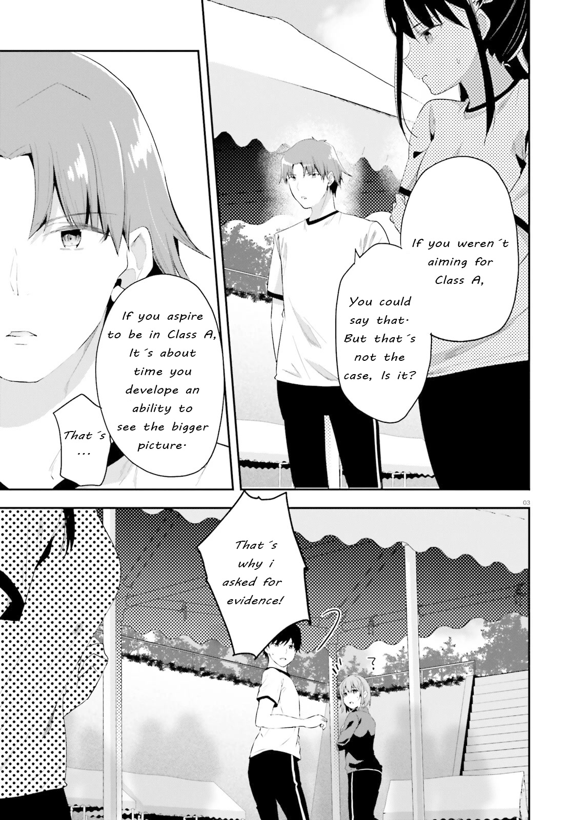 Youkoso Jitsuryoku Shijou Shugi no Kyoushitsu e Chapter 72 page 3 - Chapter 72: Room 72