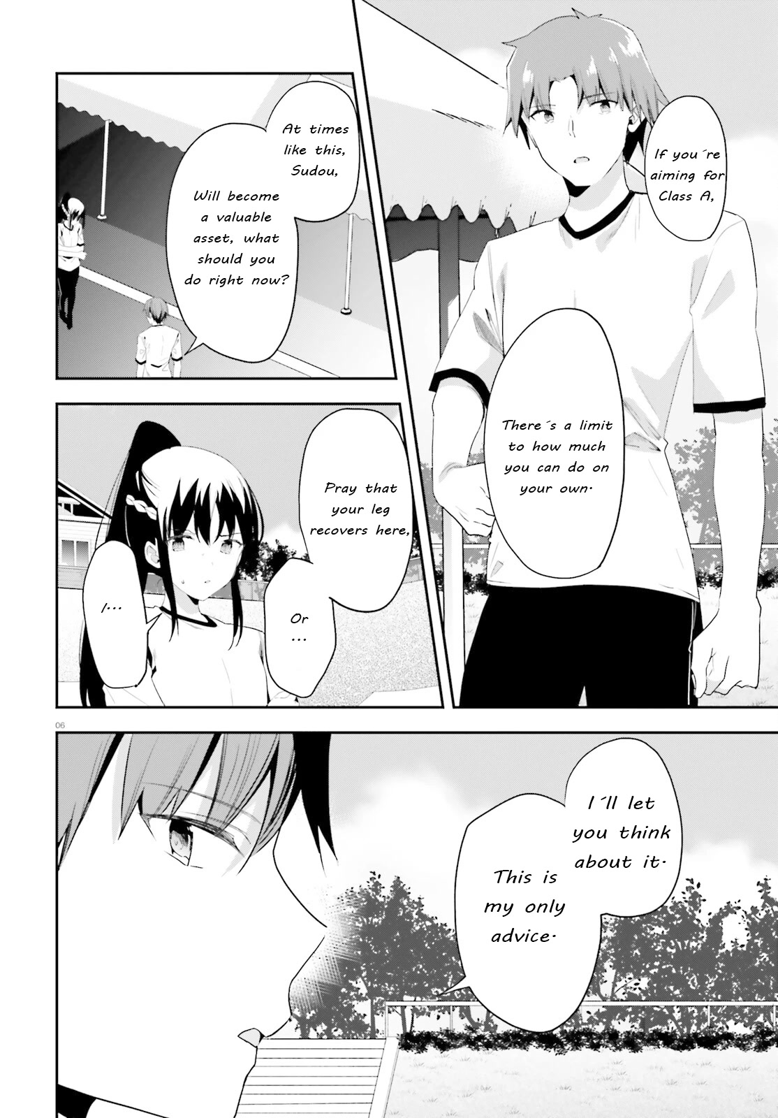 Youkoso Jitsuryoku Shijou Shugi no Kyoushitsu e Chapter 72 page 6 - Chapter 72: Room 72
