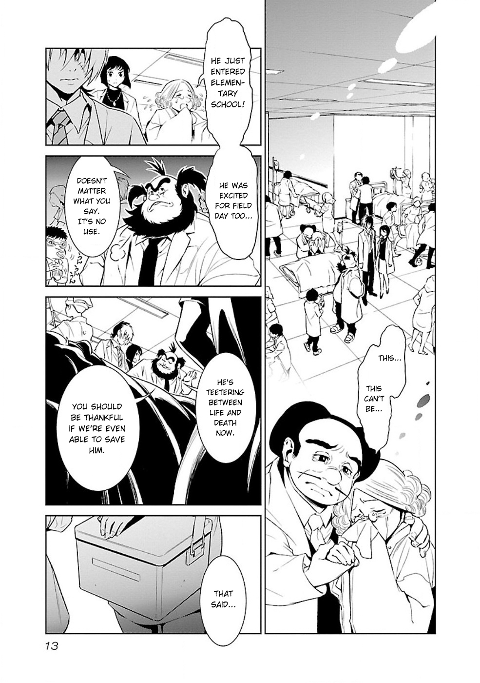 Young Black Jack Chapter 1 page 13 - Chapter 1: Is There a Doctor?!