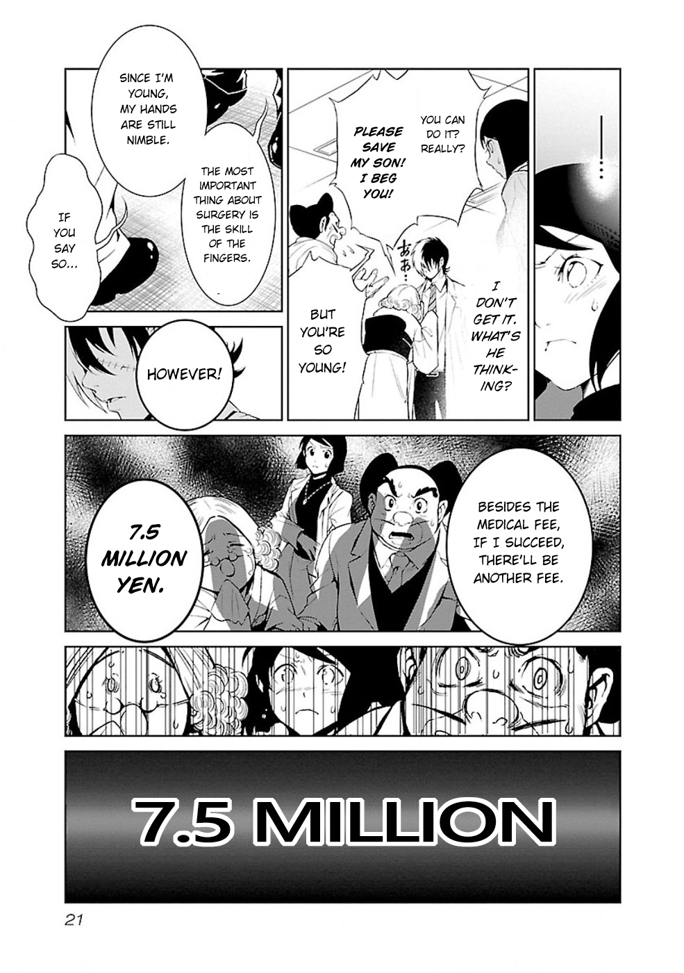 Young Black Jack Chapter 1 page 21 - Chapter 1: Is There a Doctor?!