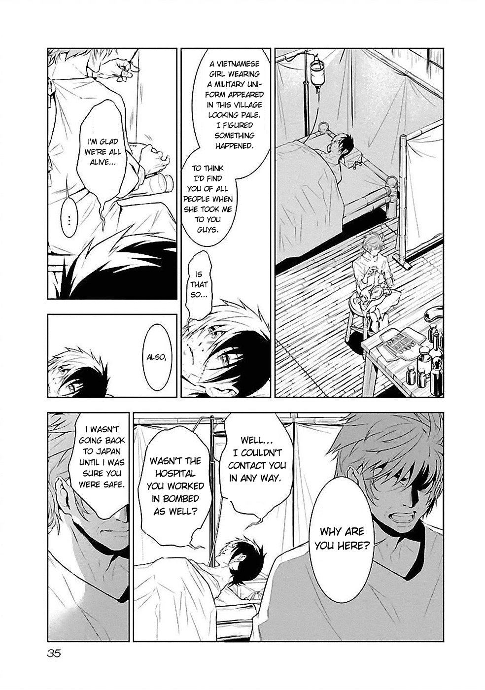 Young Black Jack Chapter 10 page 11 - Chapter 10: In Vietnam (3)