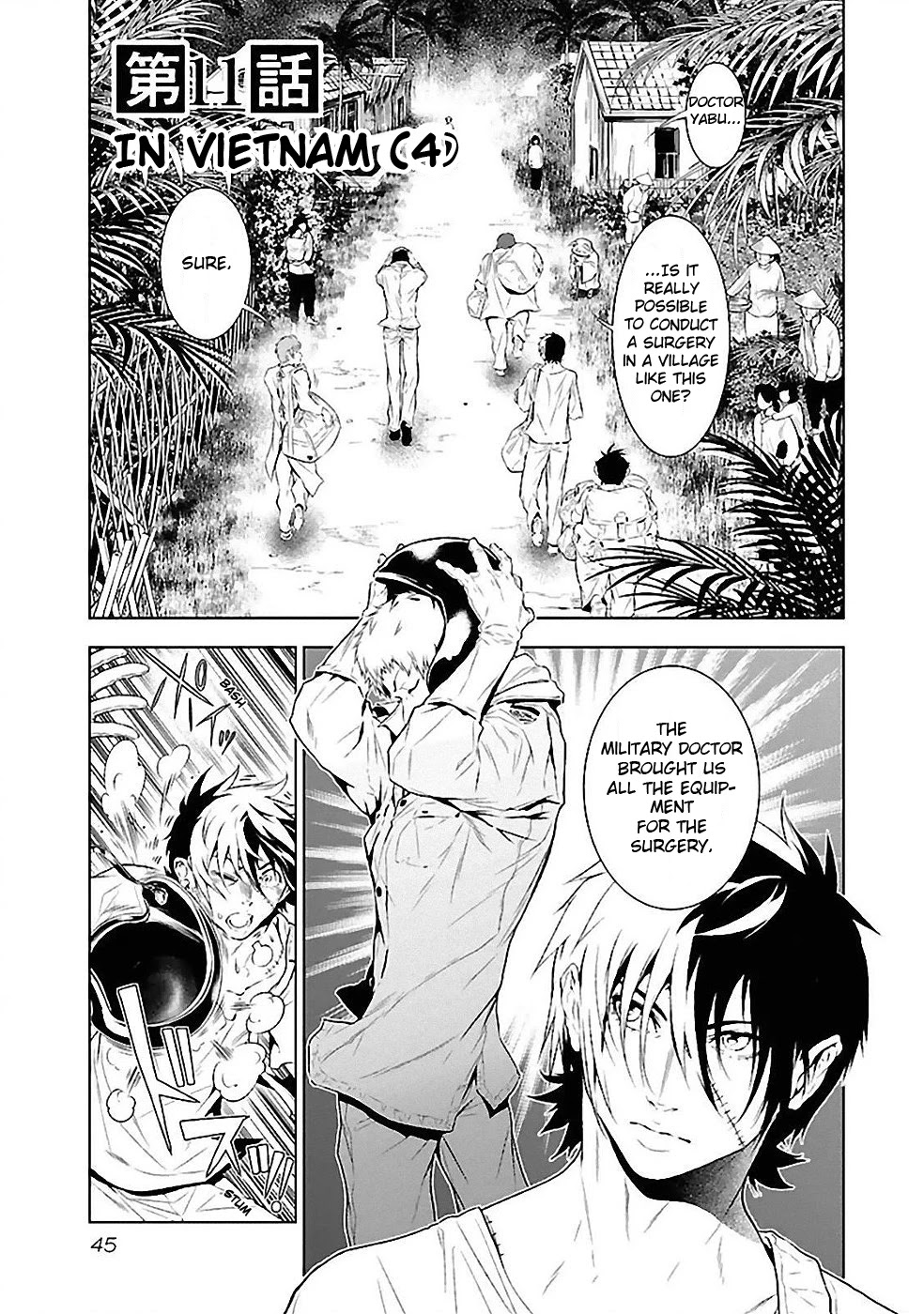 Young Black Jack Chapter 11 page 1 - Chapter 11: In Vietnam (4)