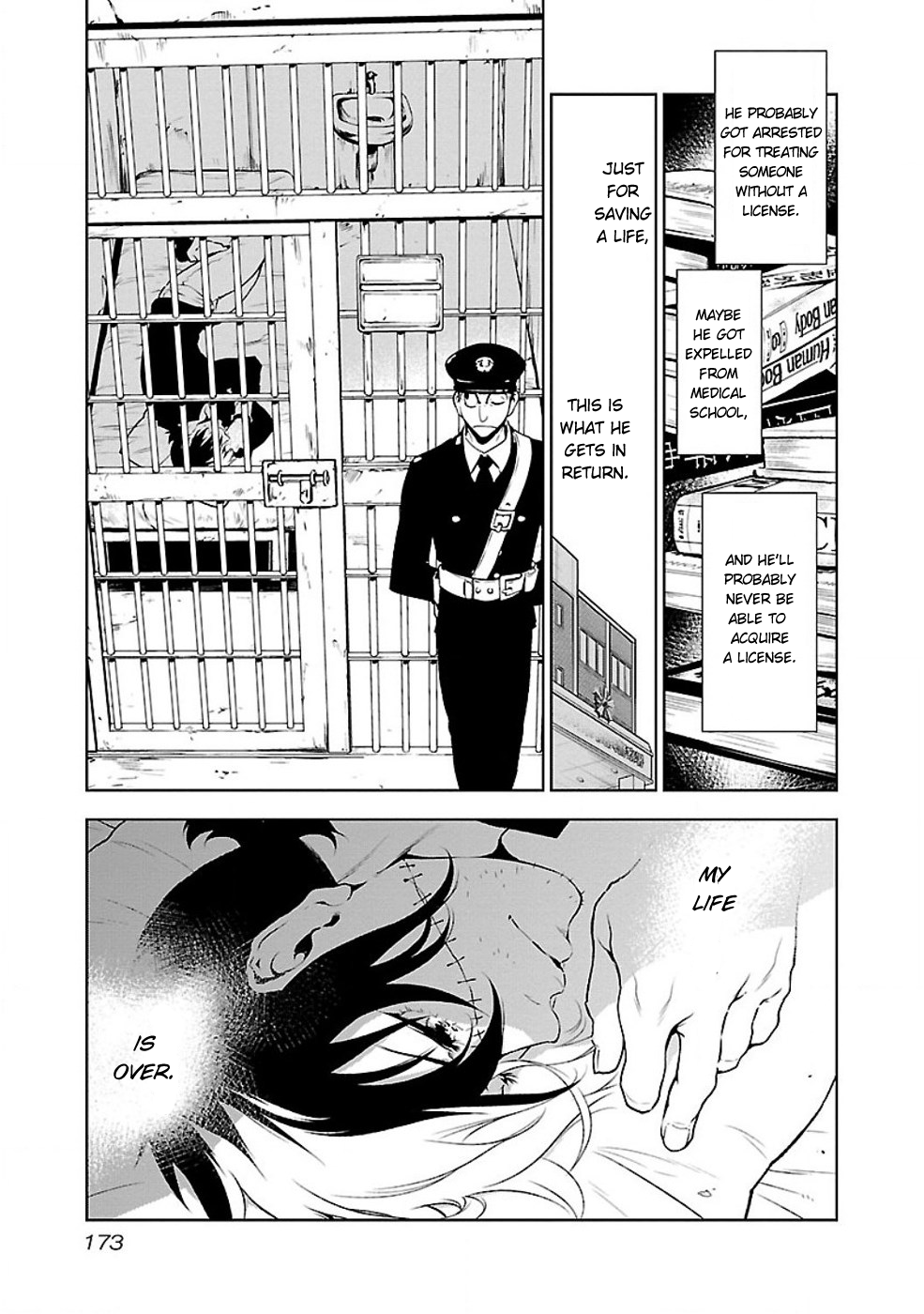 Young Black Jack Chapter 7 page 13 - Chapter 7: Deserters (3)